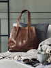 Shopper Raw Vintage cognac
