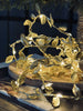 Lyslenke med blader - Gold