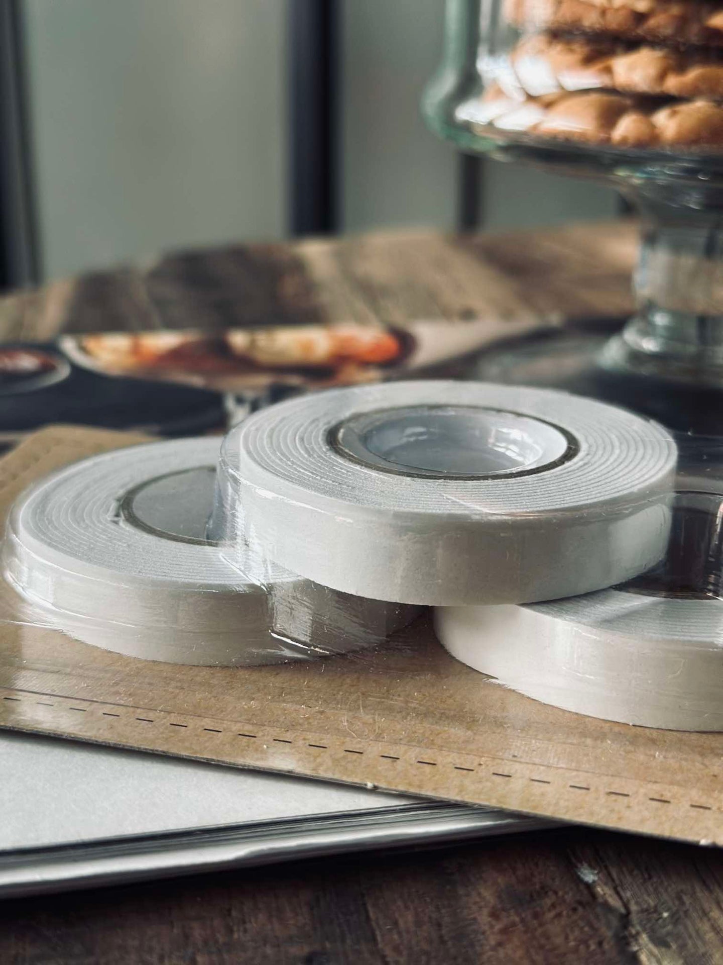 Dobbelsidig tape - 5 stk.