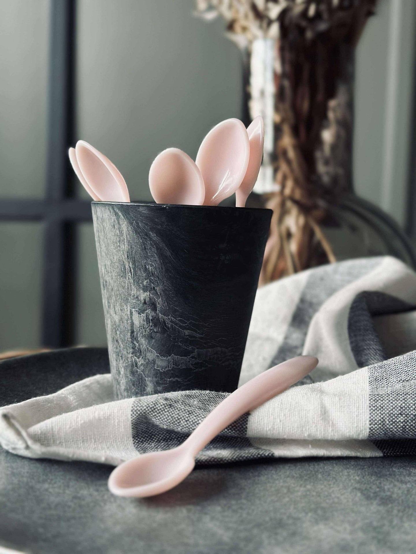 Babyskjeer - Rosa - 6 stk.