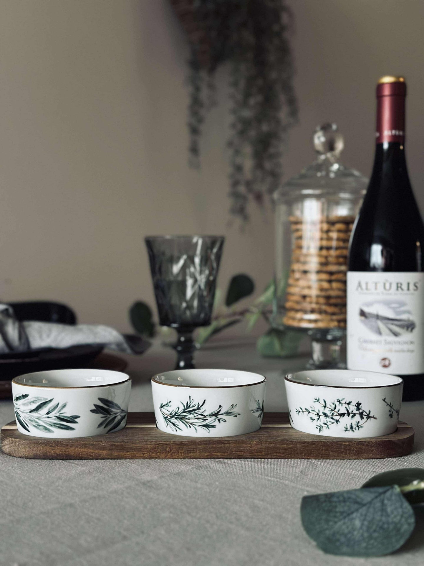 Tapas - 3 skåler og fat