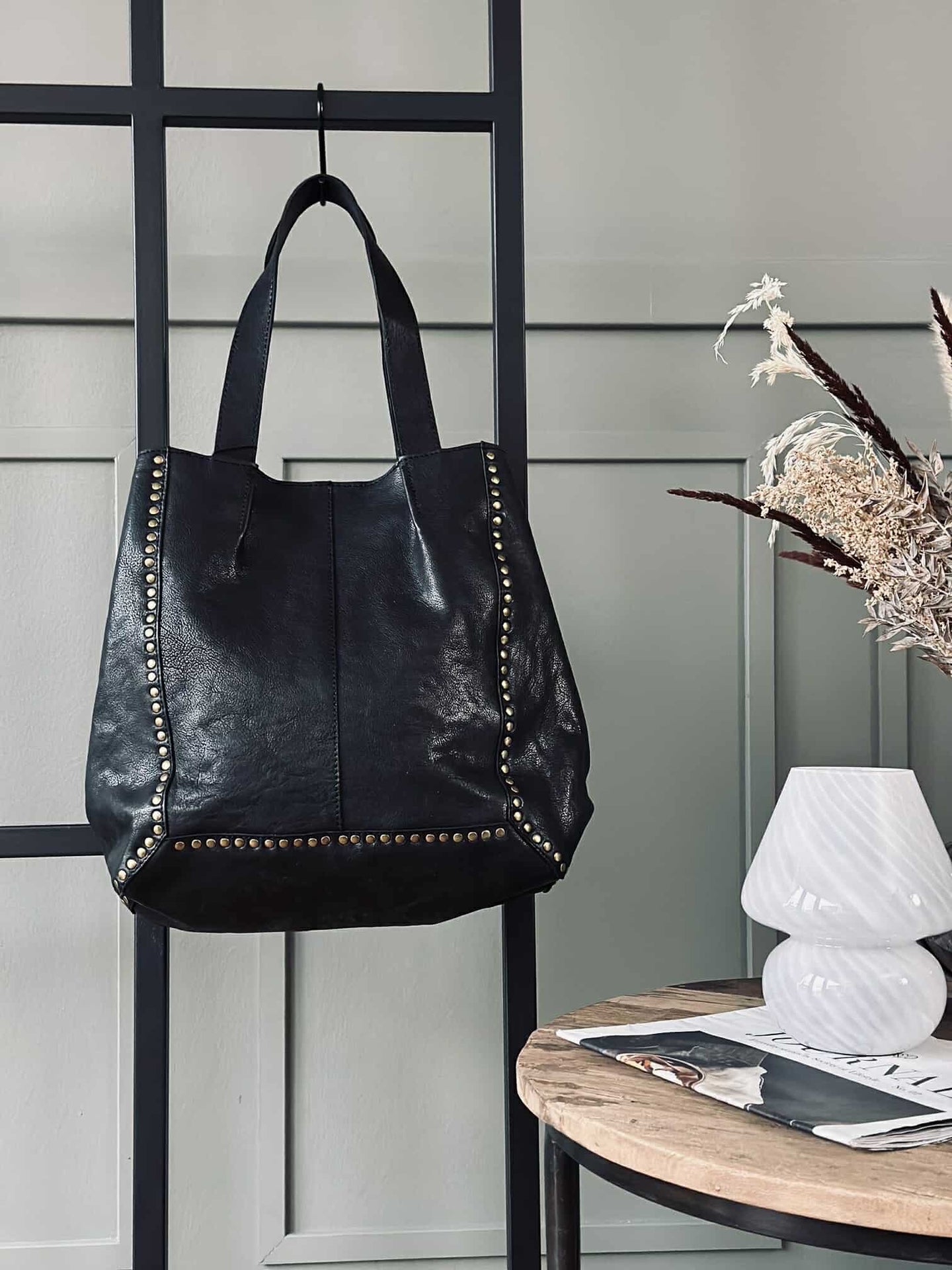 Shopper Raw Vintage black