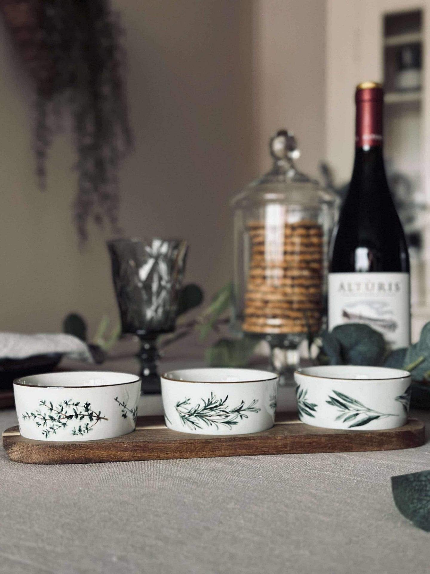 Tapas - 3 skåler og fat