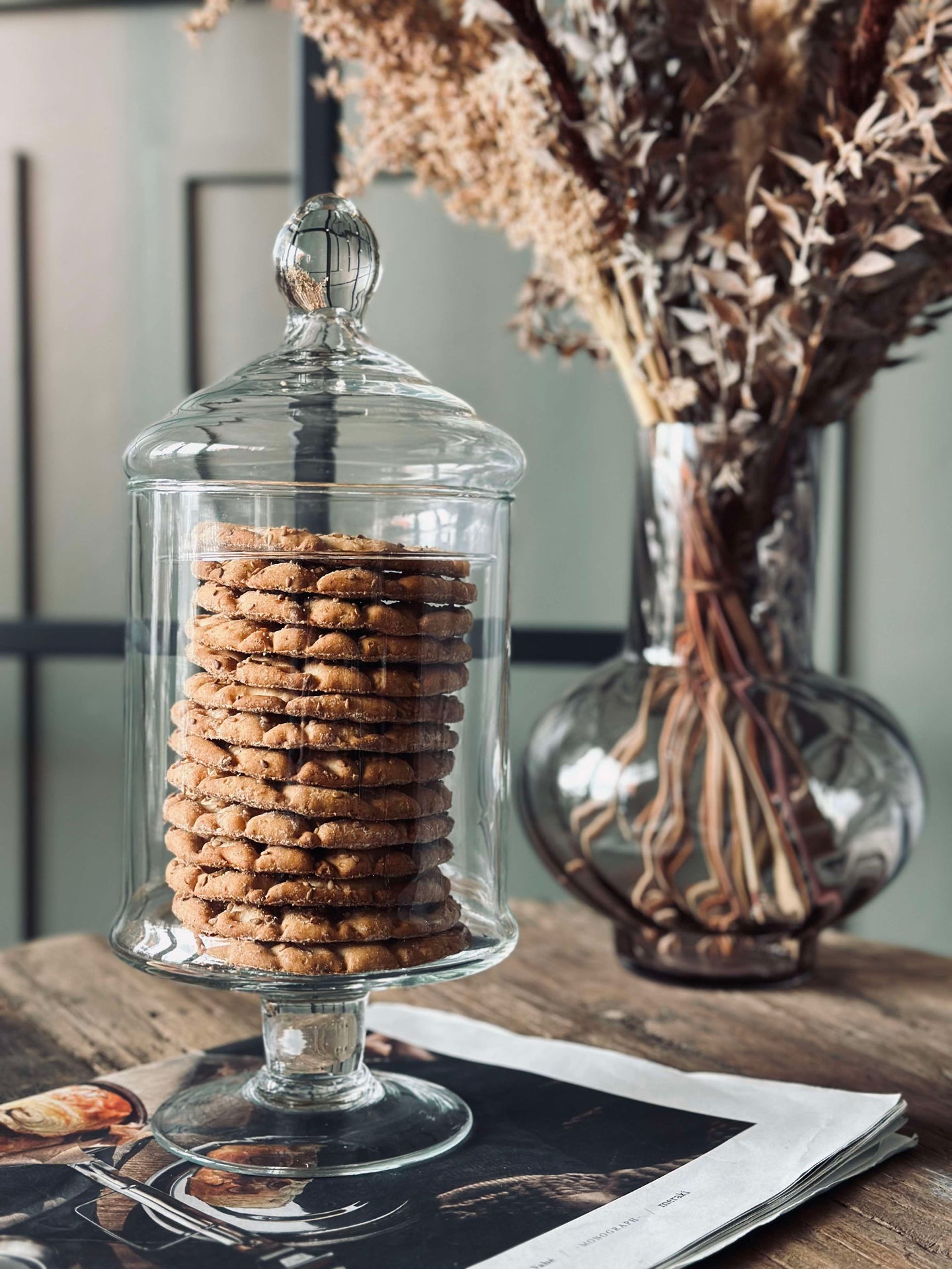 Oppbevaring med lokk - Glass