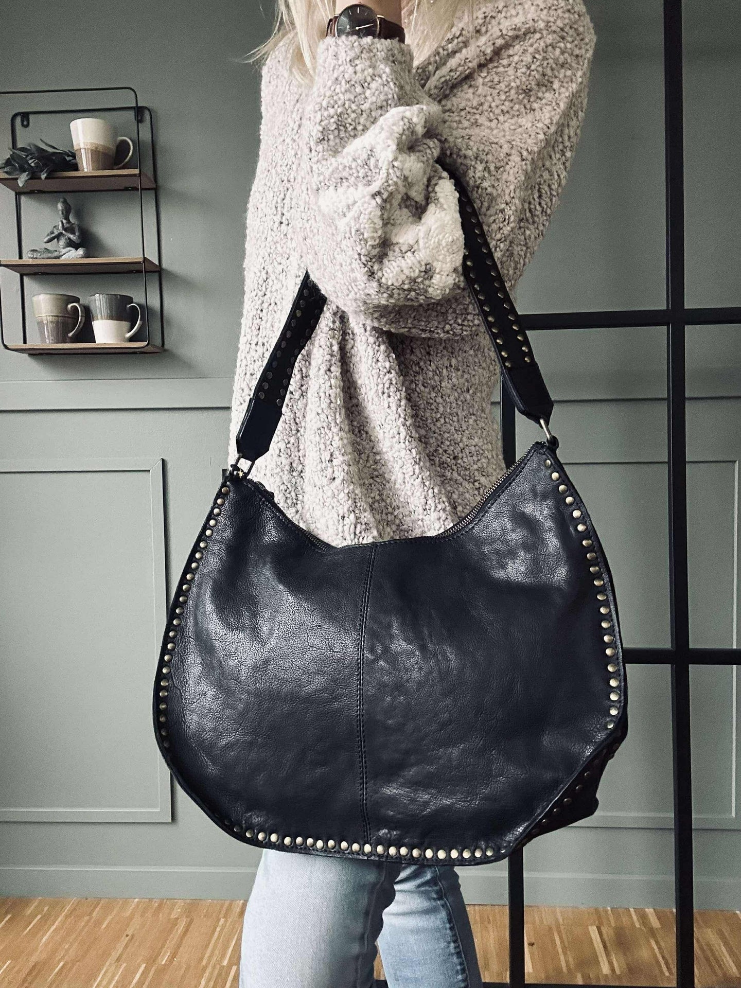 Skulderveske Celia Black