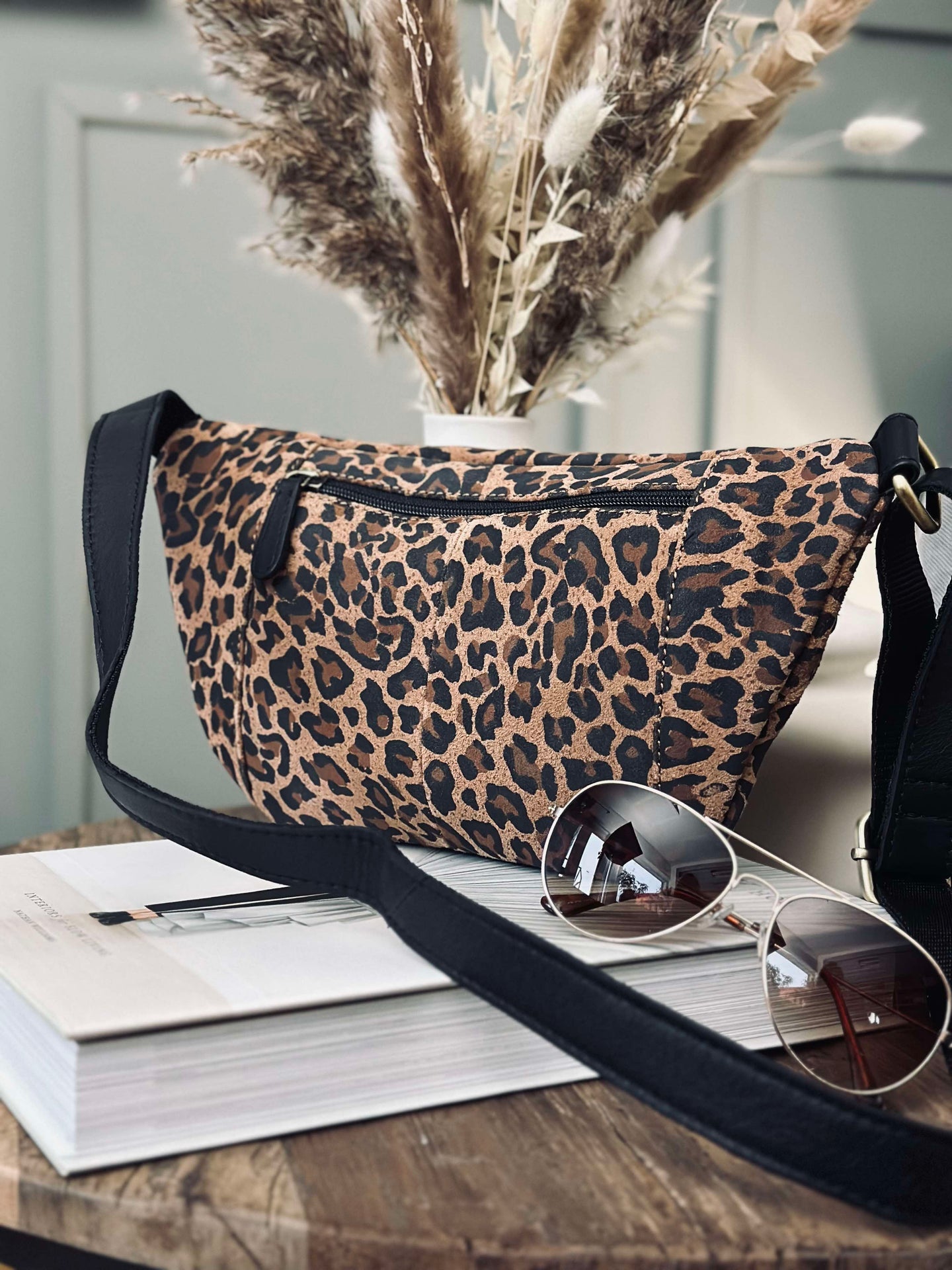 Bumbag Daily Leopard dark