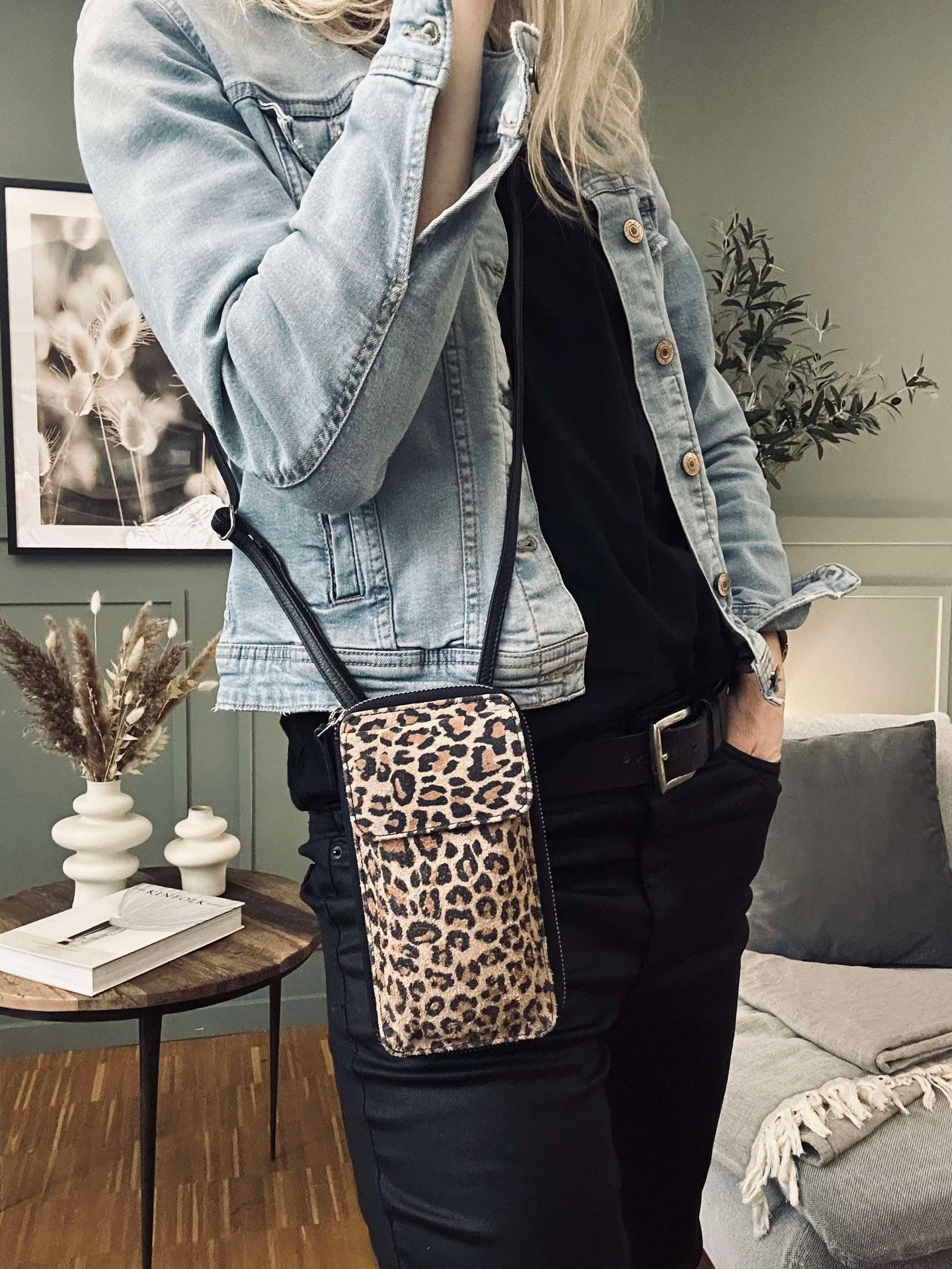 Mobilveske / Crossover Daily Leopard - Small