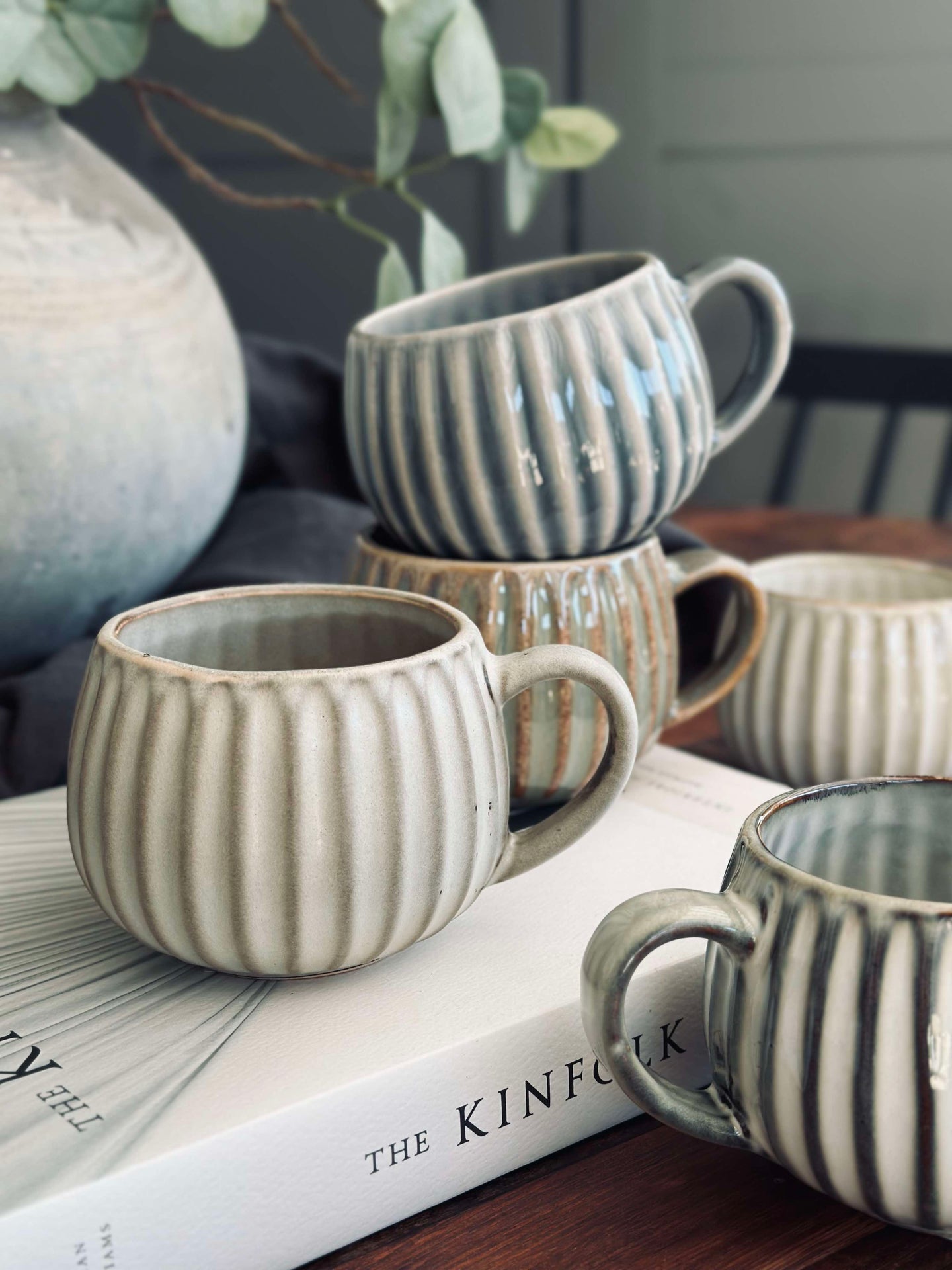 VIGA Stripet Krus - Sand