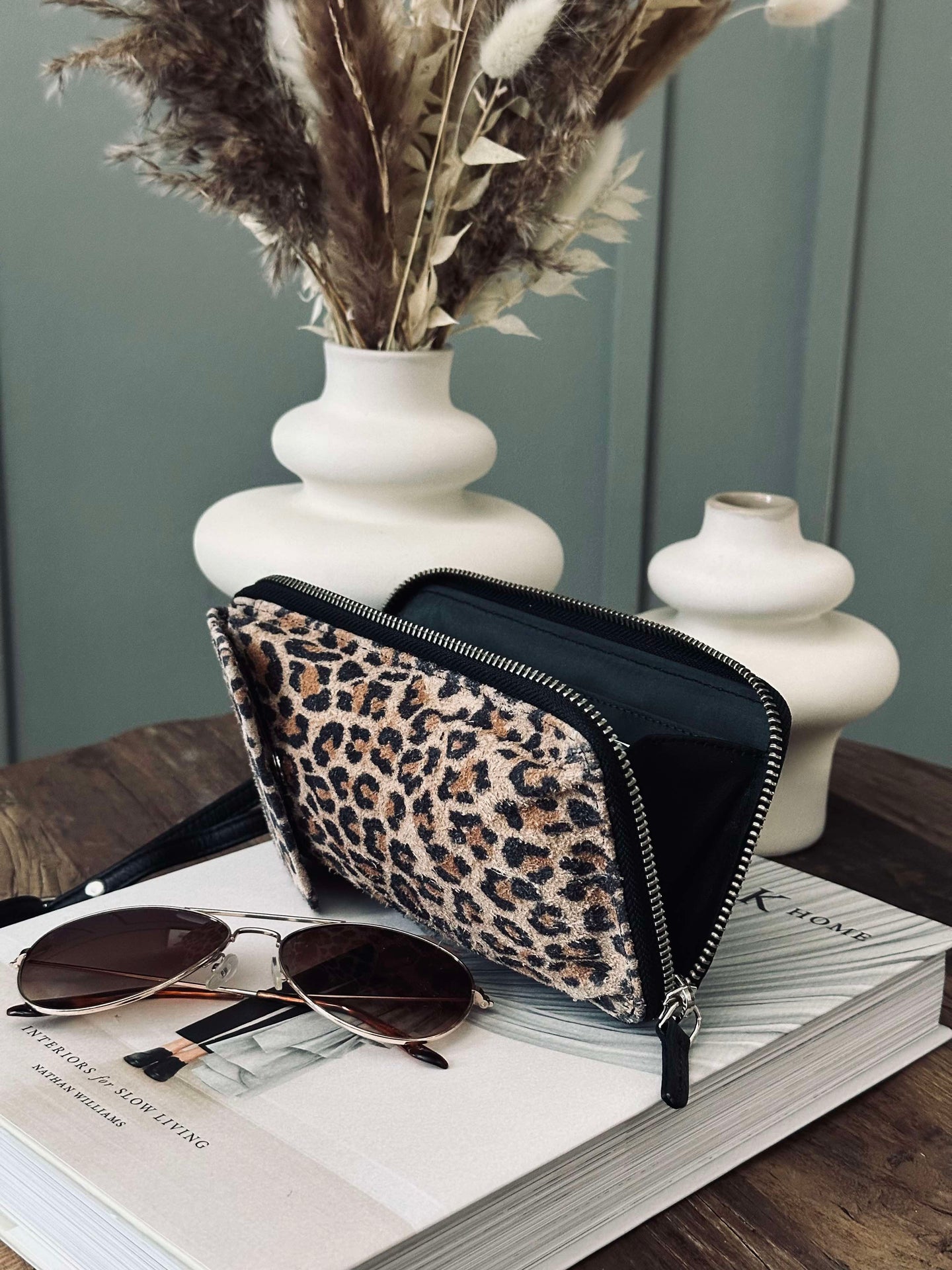 Mobilveske / Crossover Daily Leopard - Small