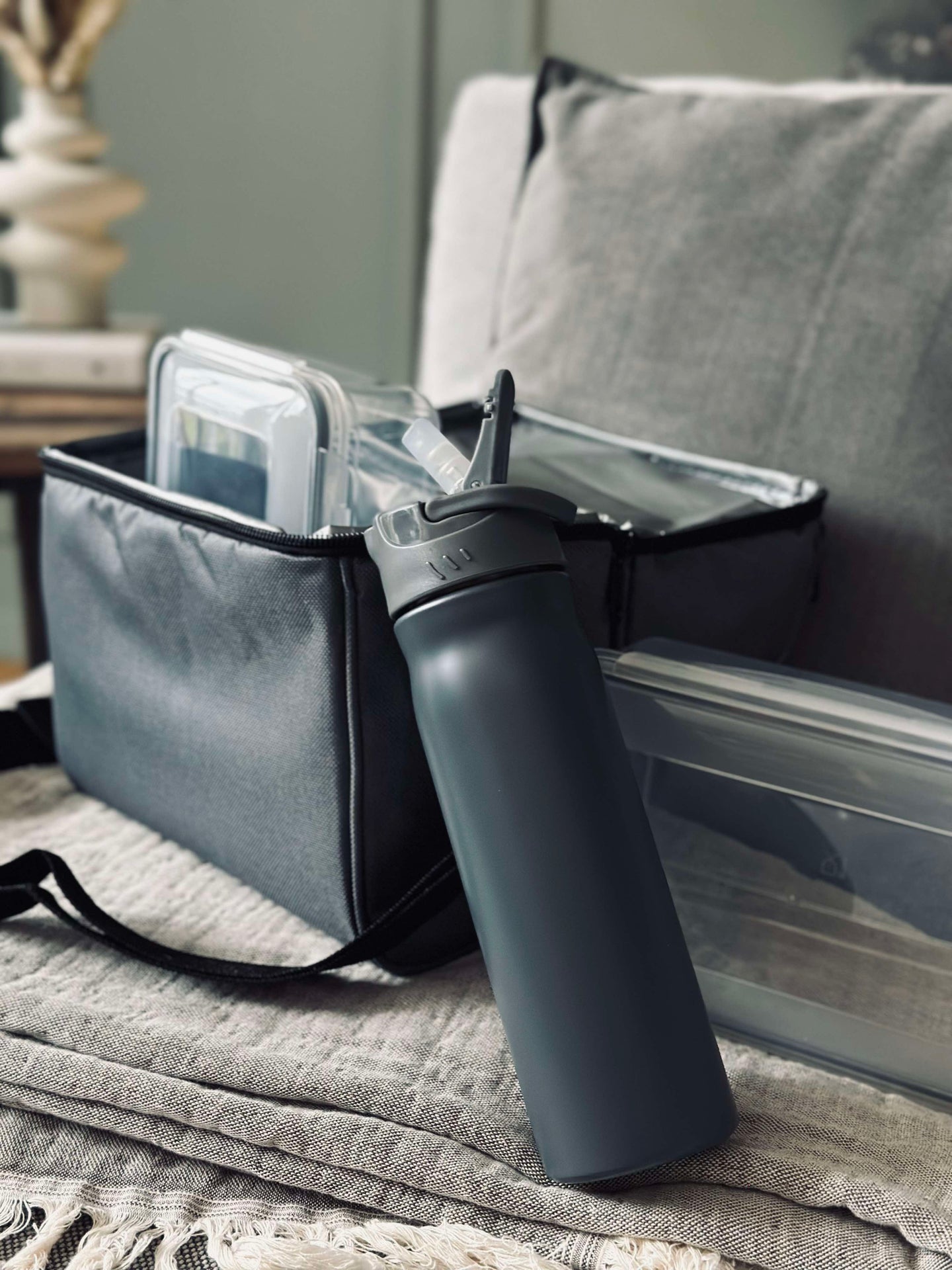 Kjølebag med innhold - Grey