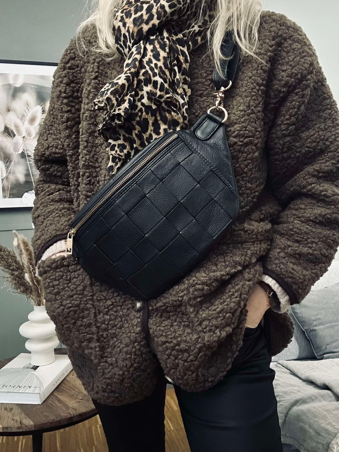 Jakke Lucile Brown teddy