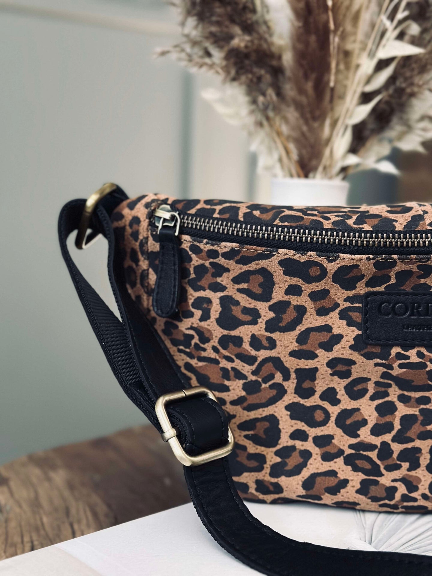 Bumbag Daily Leopard dark