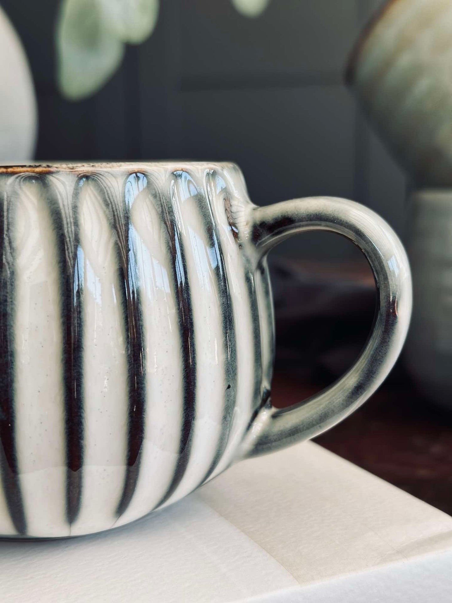 Kopp VIGA Stripe - Grå