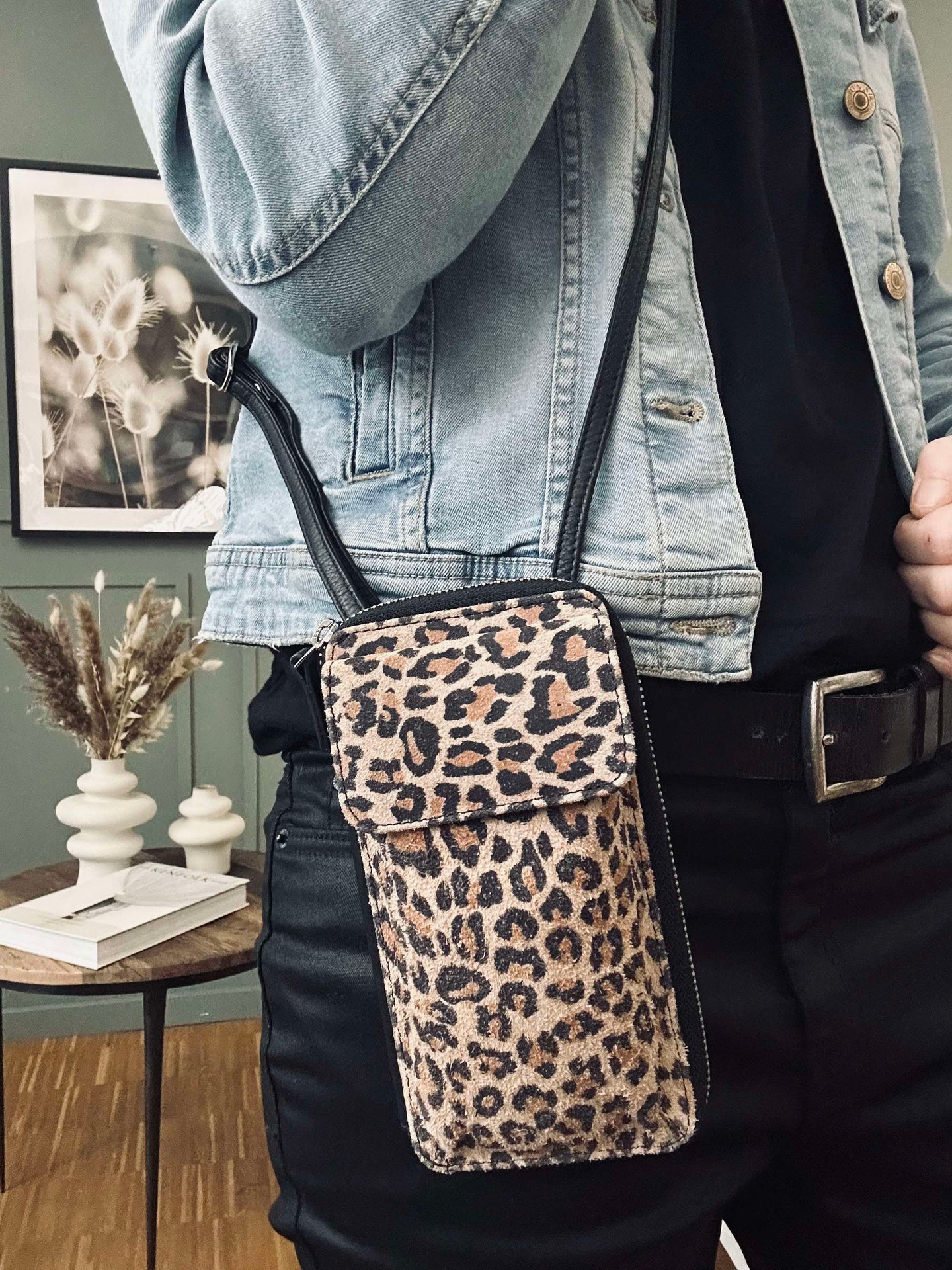 Mobilveske / Crossover Daily Leopard - Small