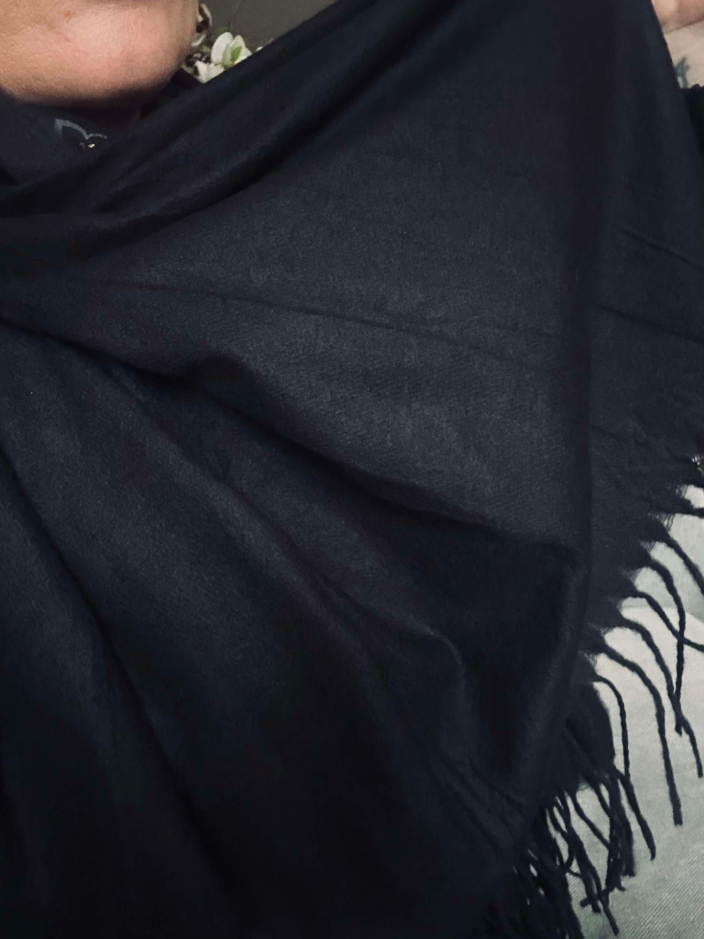Skjerf - Black / Gold