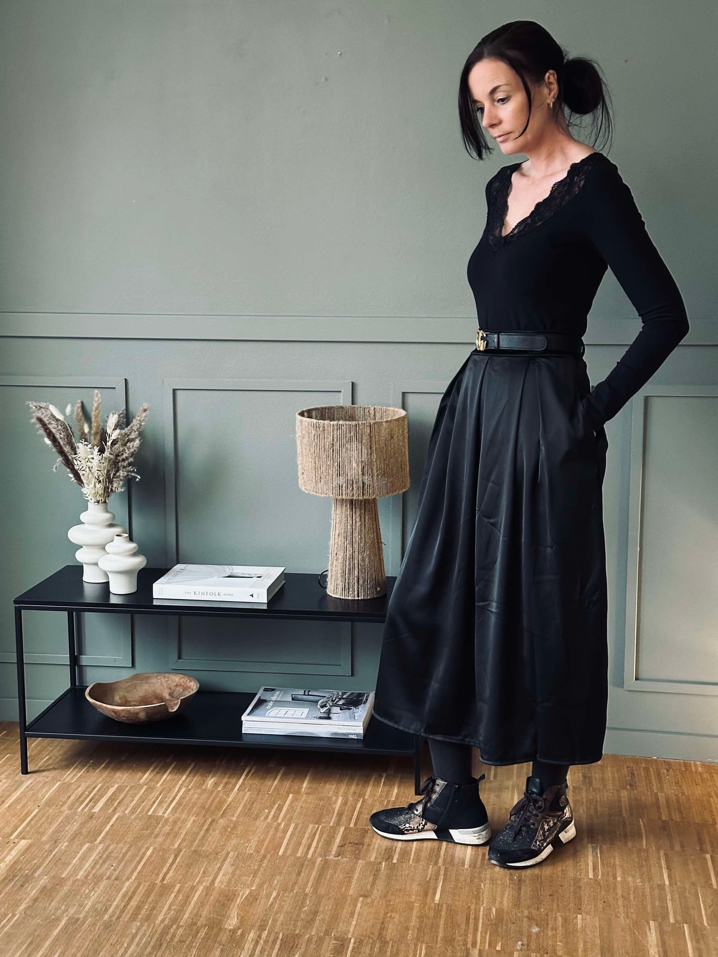 Skjørt Leonora black