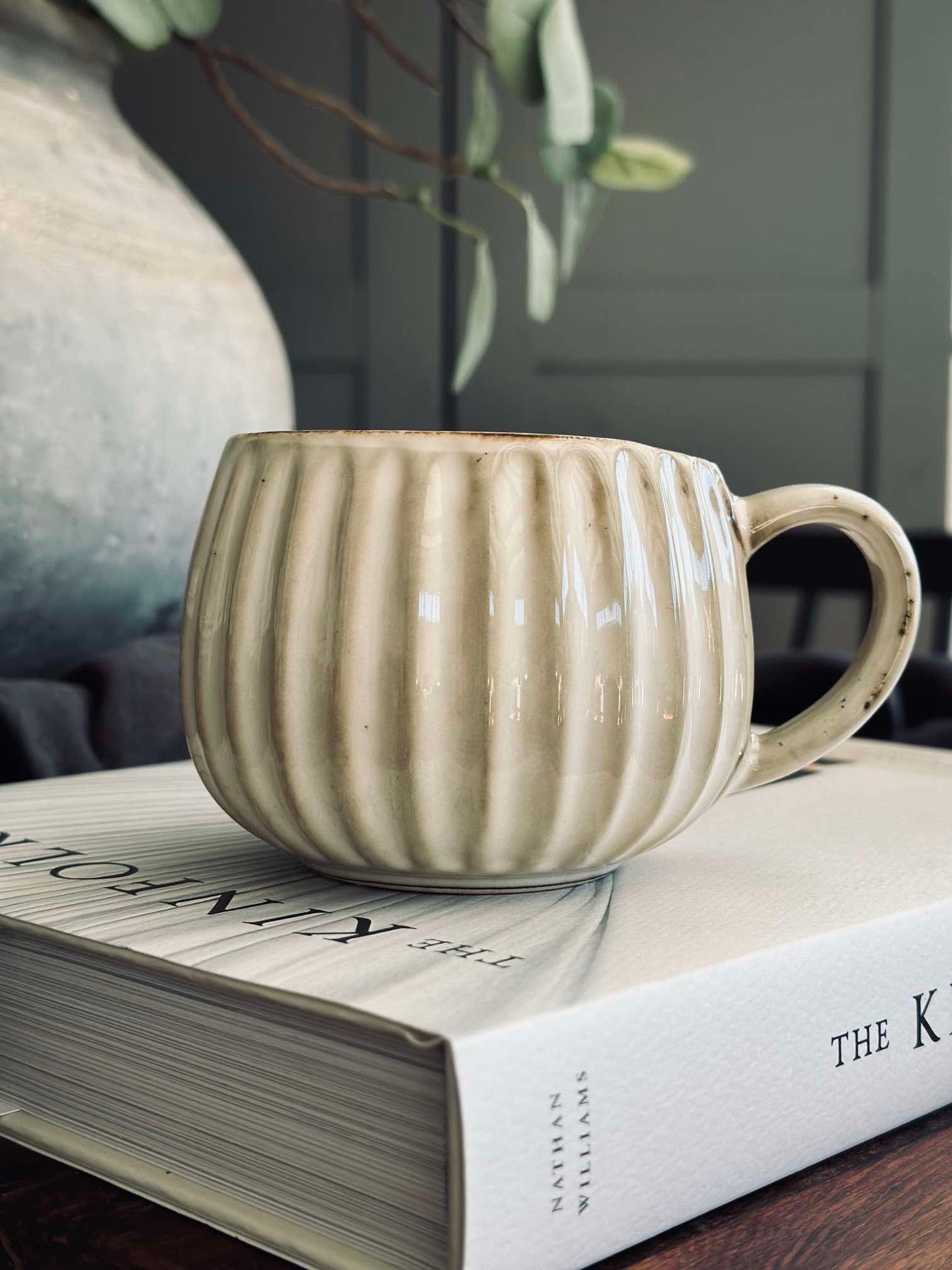 VIGA Stripet Krus - Sand