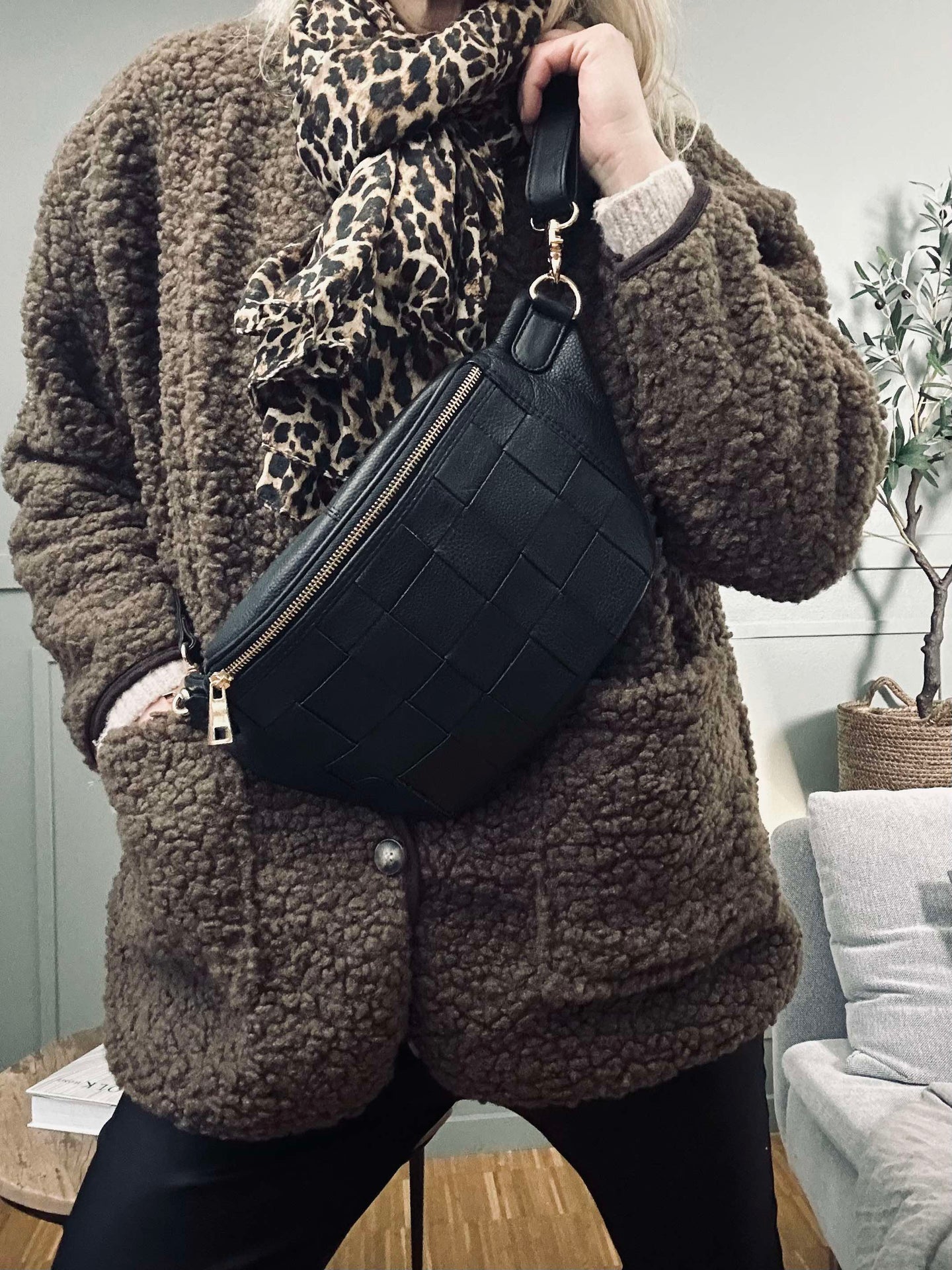 Jakke Lucile Brown teddy