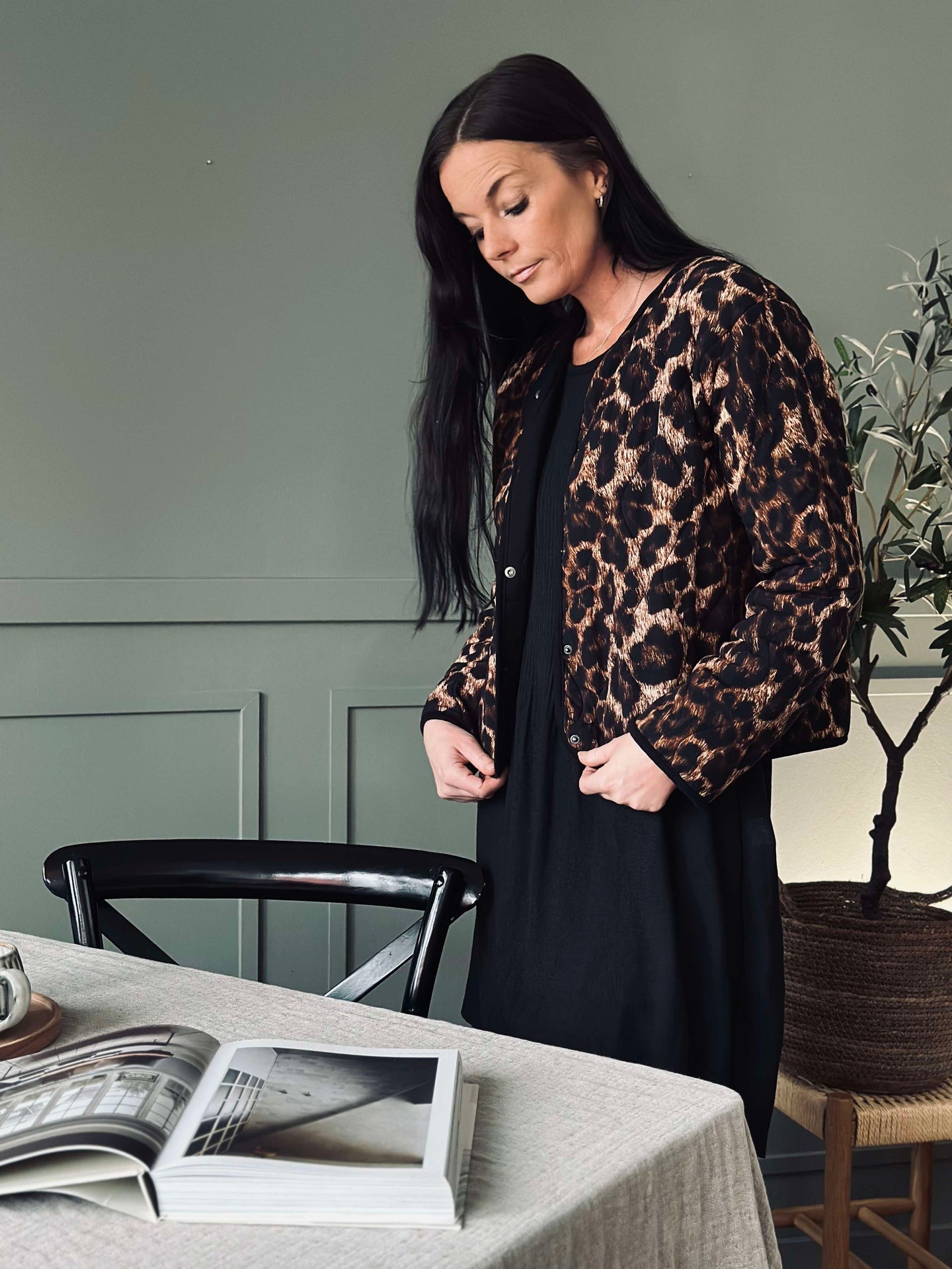 Jakke Quilt Leopard