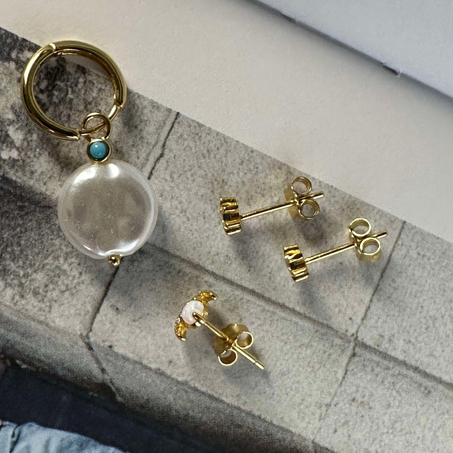 Mix box OLYMPIA med 4 øreringer - Sterling Silver