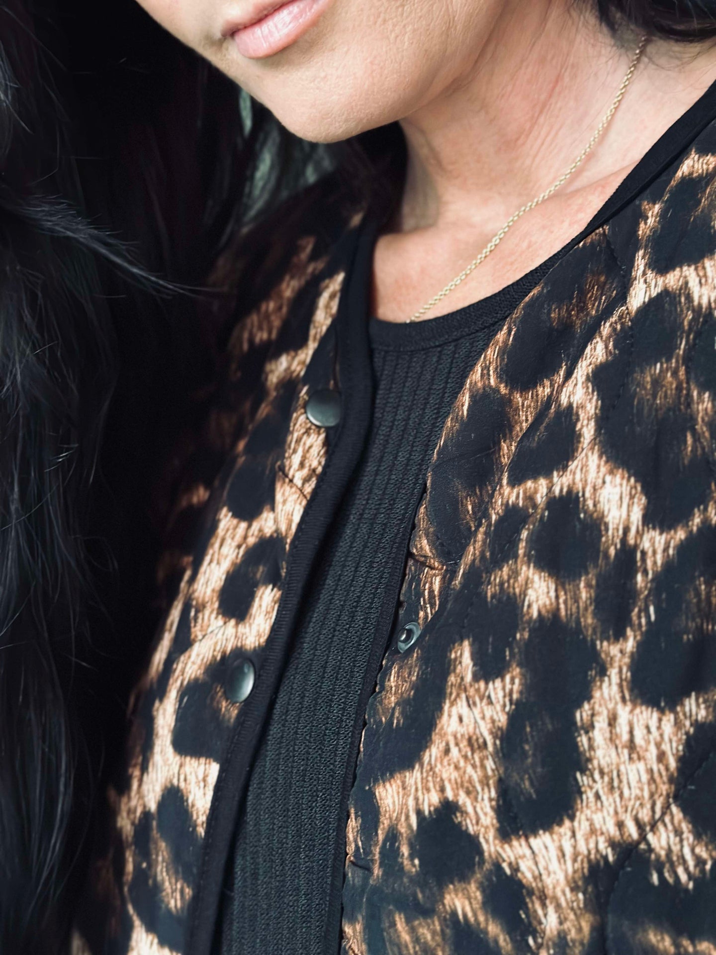 Jakke Quilt Leopard