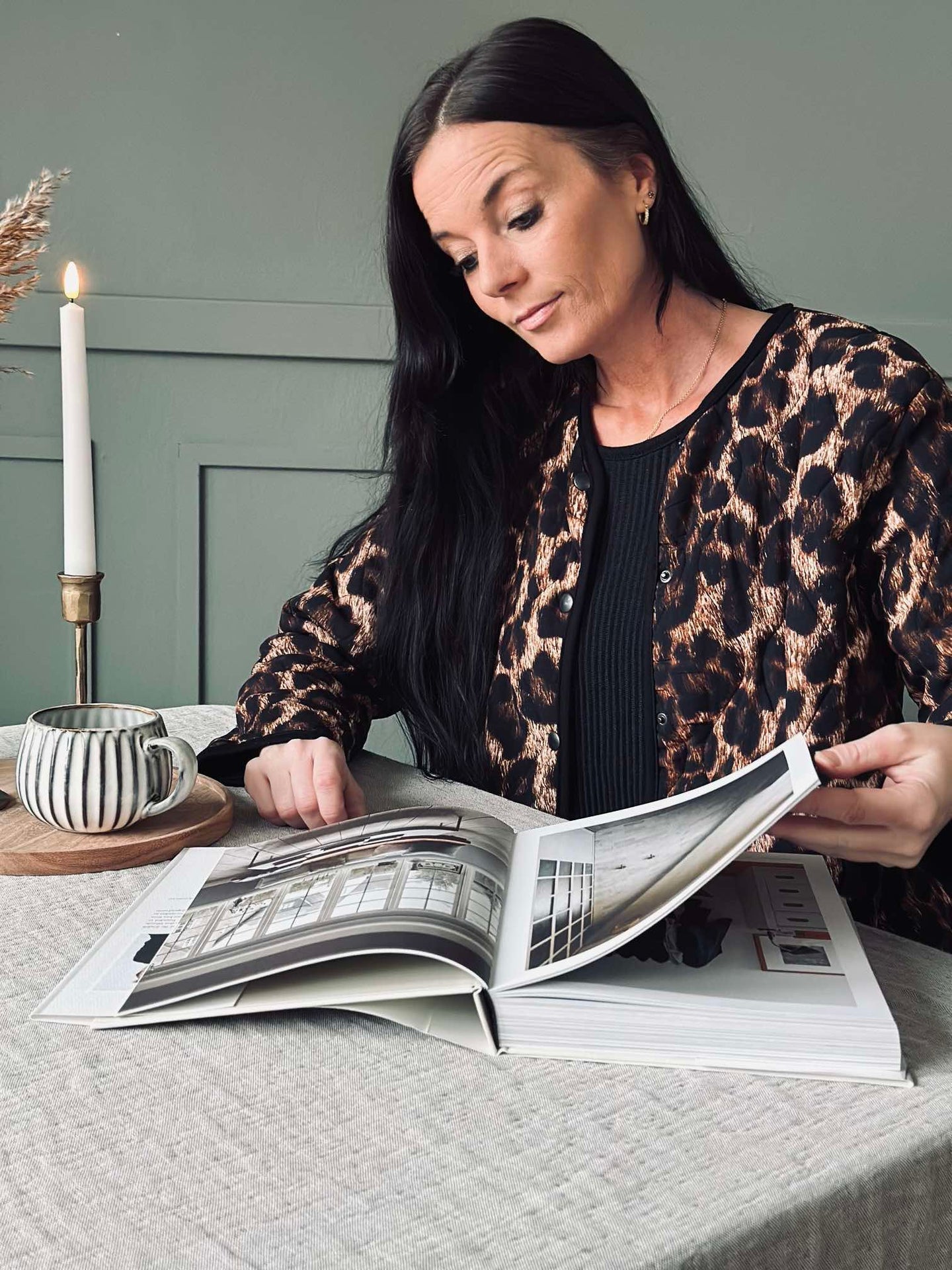 Jakke Quilt Leopard