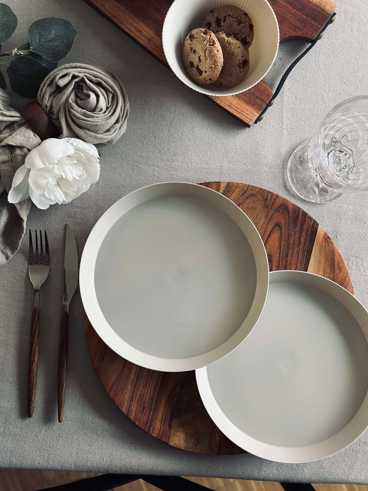 Tallerken Norma 20 cm - Beige 2 stk.