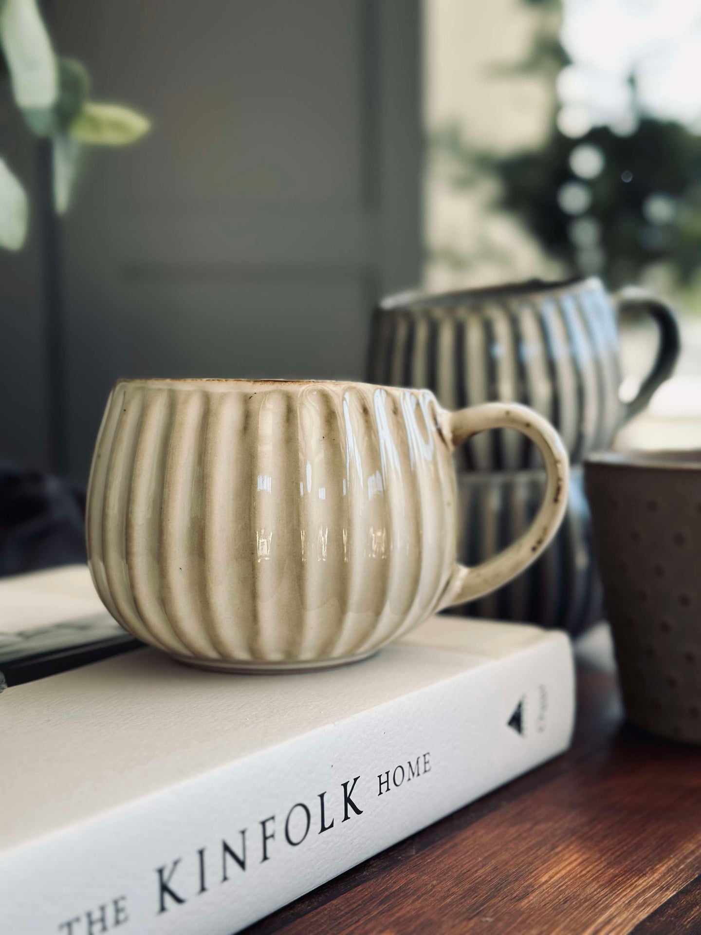 VIGA Stripet Krus - Sand