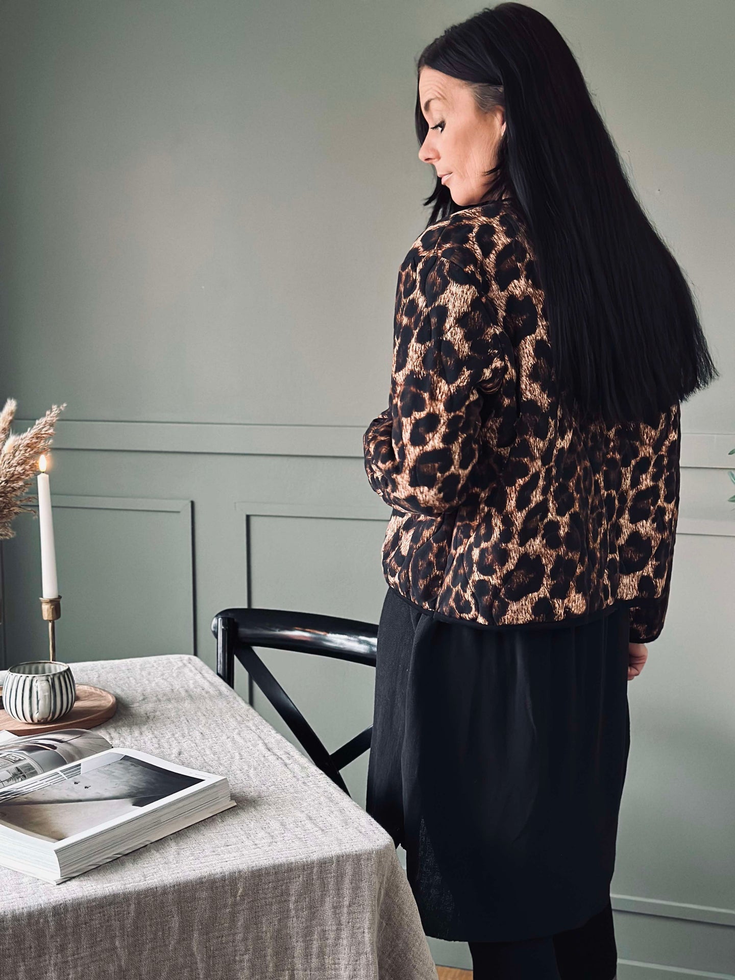 Jakke Quilt Leopard