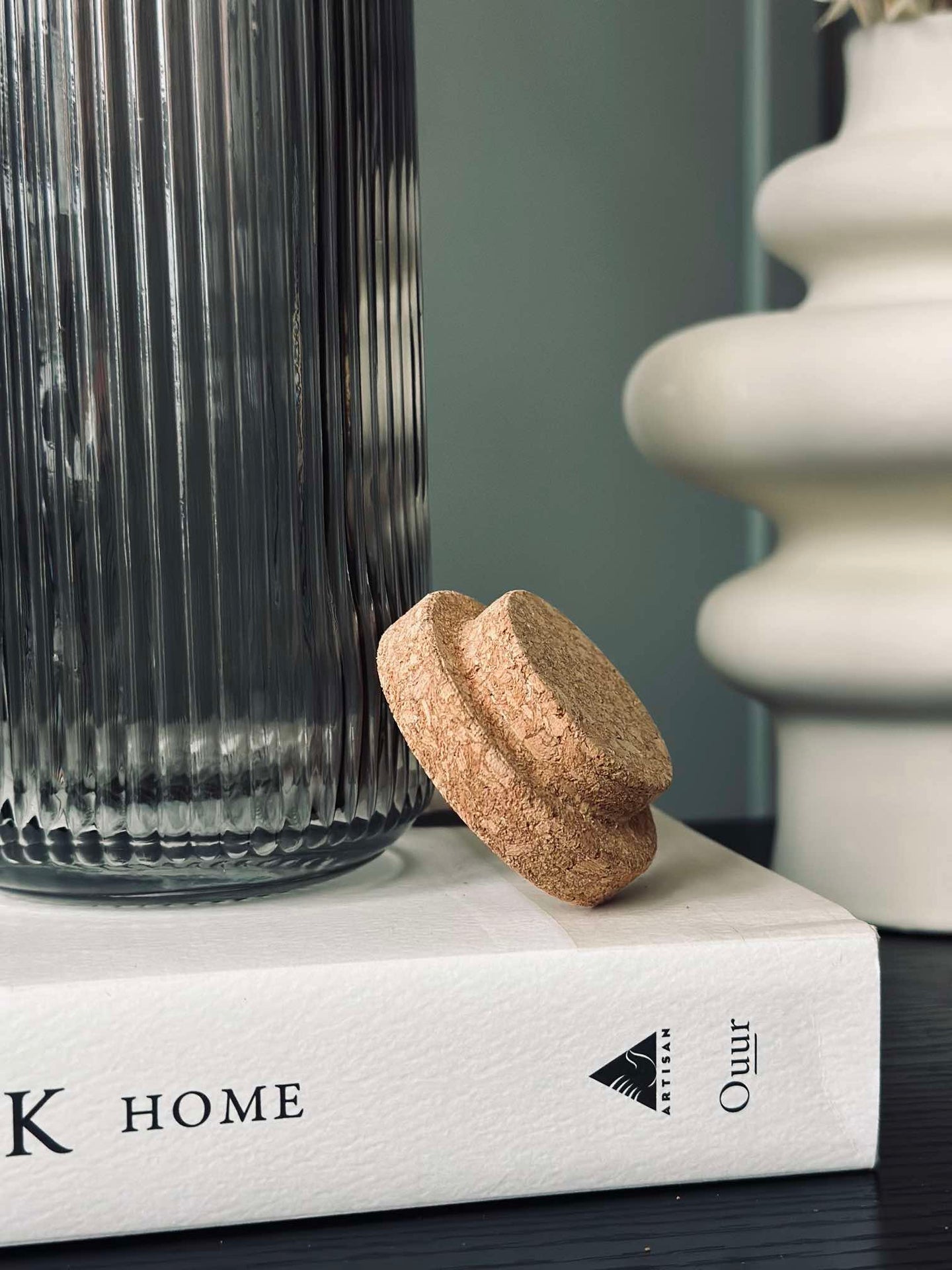 Vannflaske med korkpropp – Stone 1 ltr.