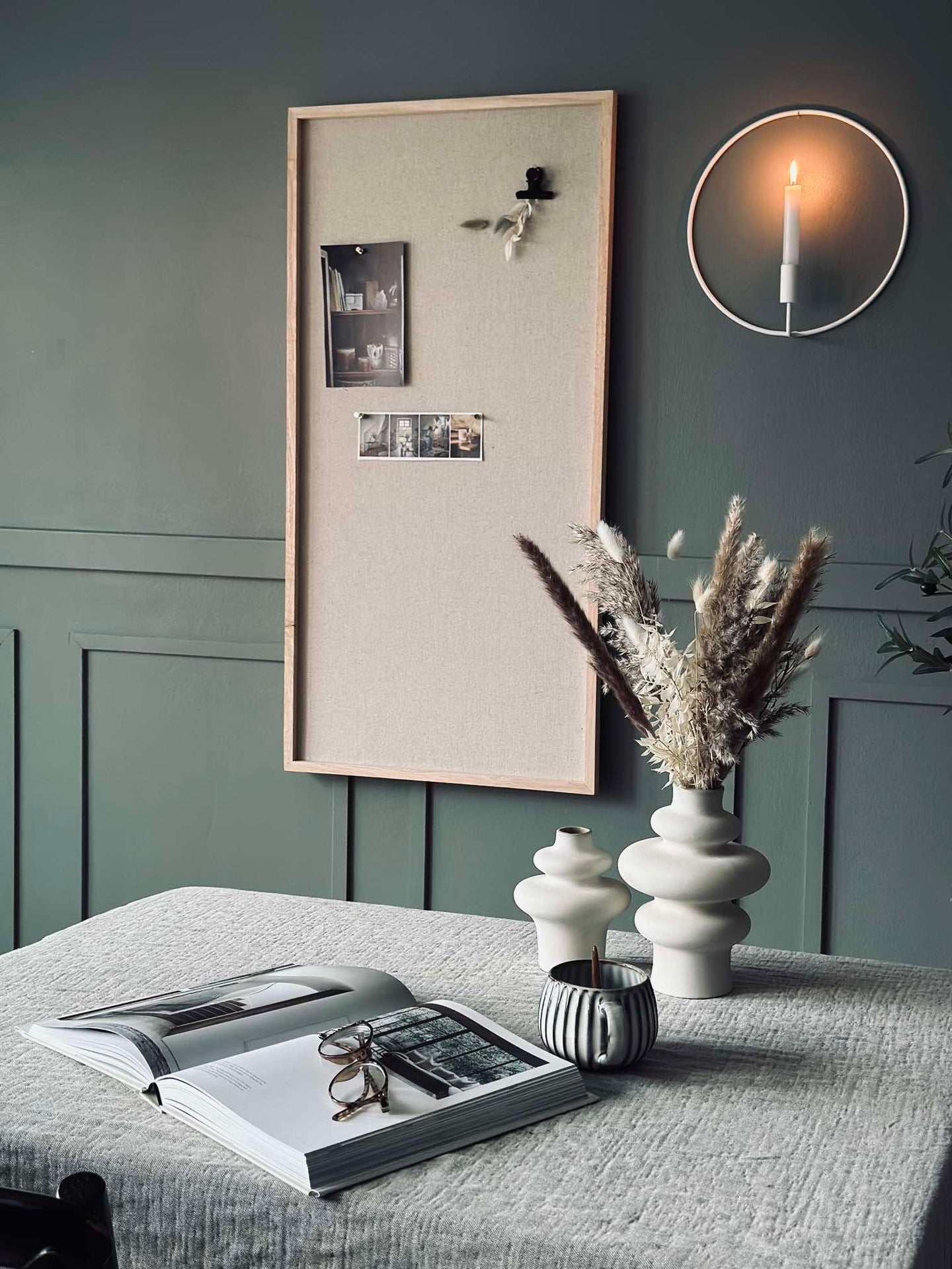 Oppslagstavle Lin 50x100