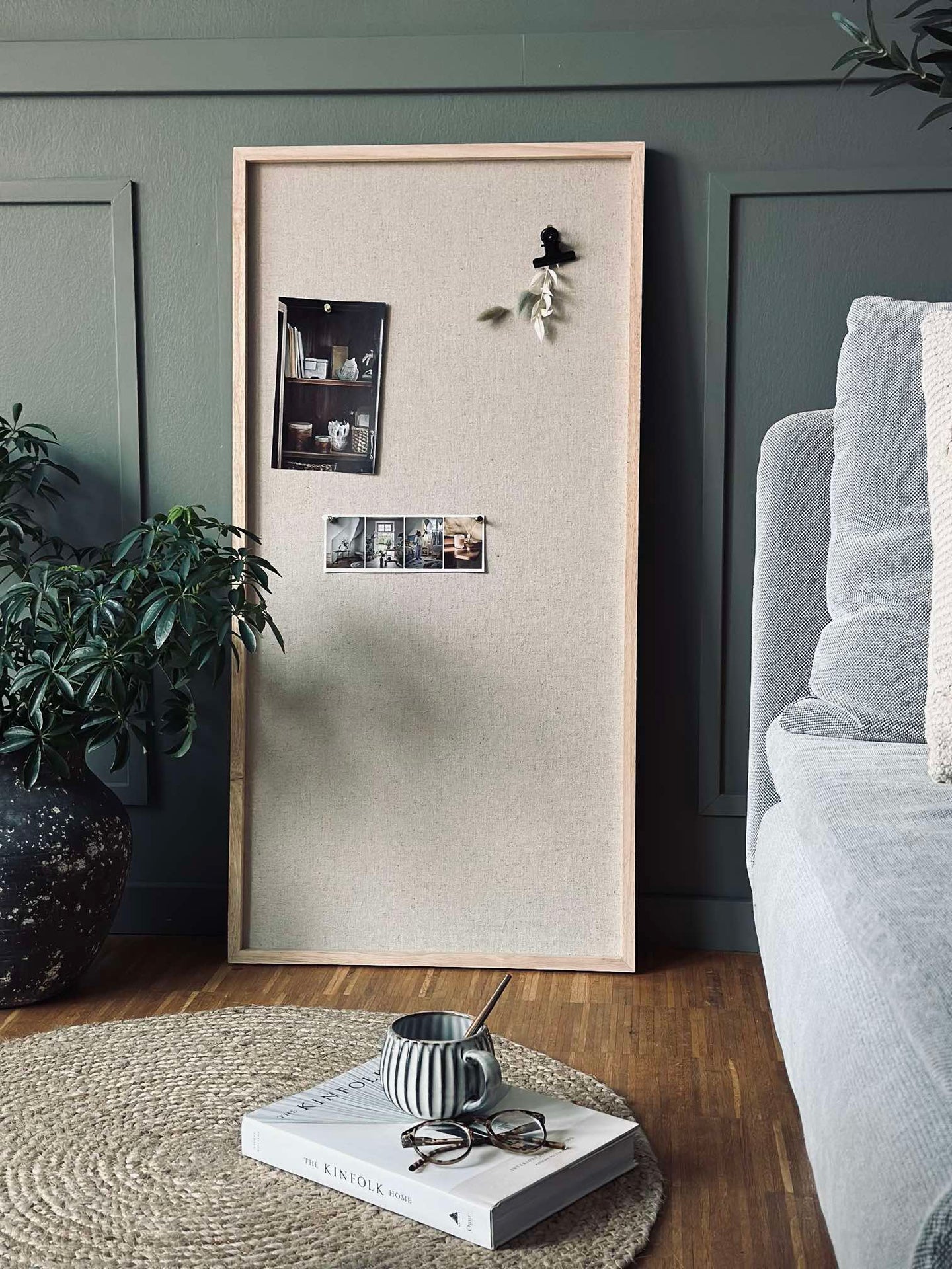 Oppslagstavle Lin 50x100