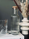 Vannflaske med korkpropp – Clear 1 l