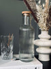 Vannflaske med korkpropp – Clear 1 l