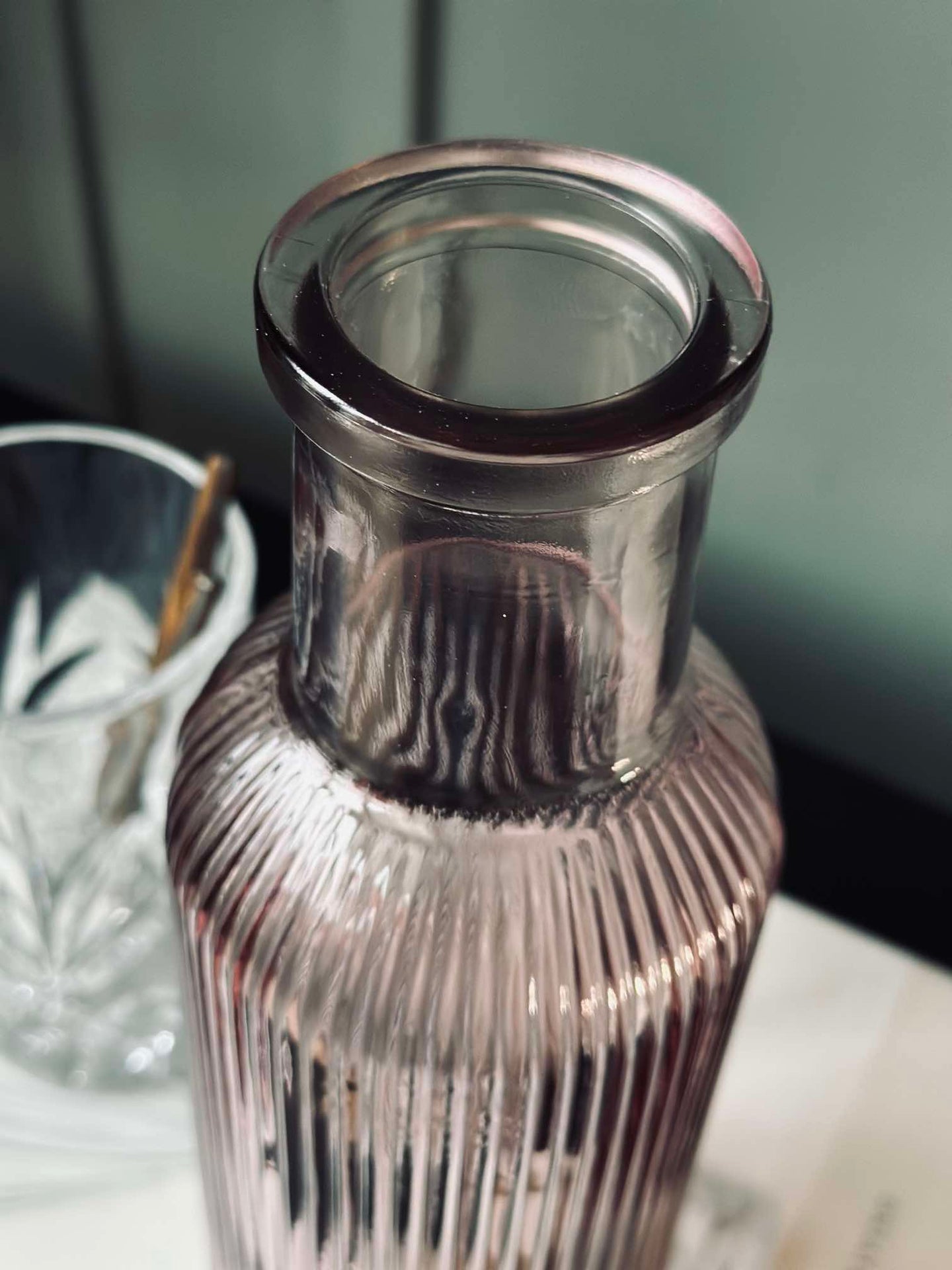 Vannflaske med korkpropp – Rose 1 l