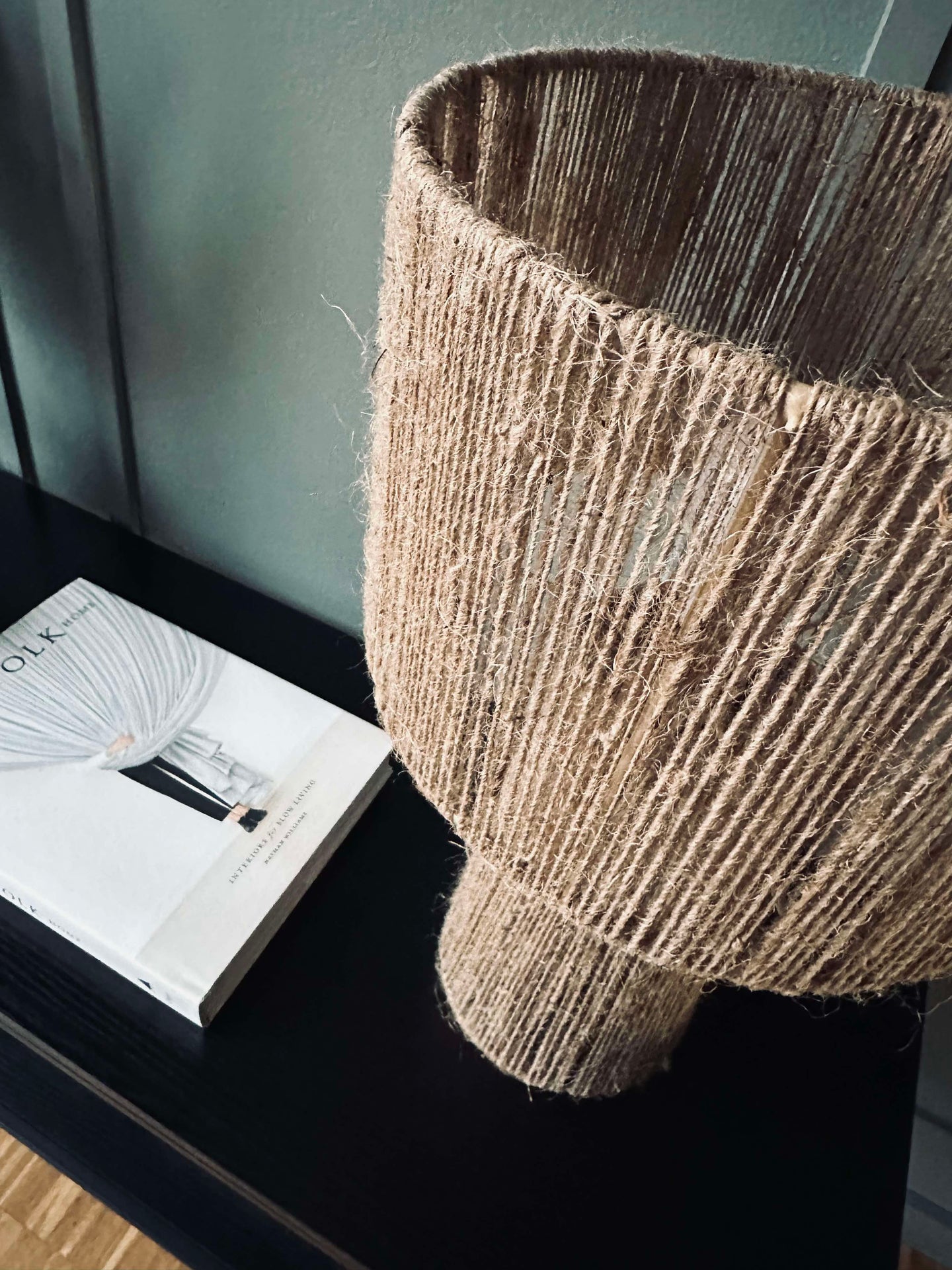 Bordlampe Jute