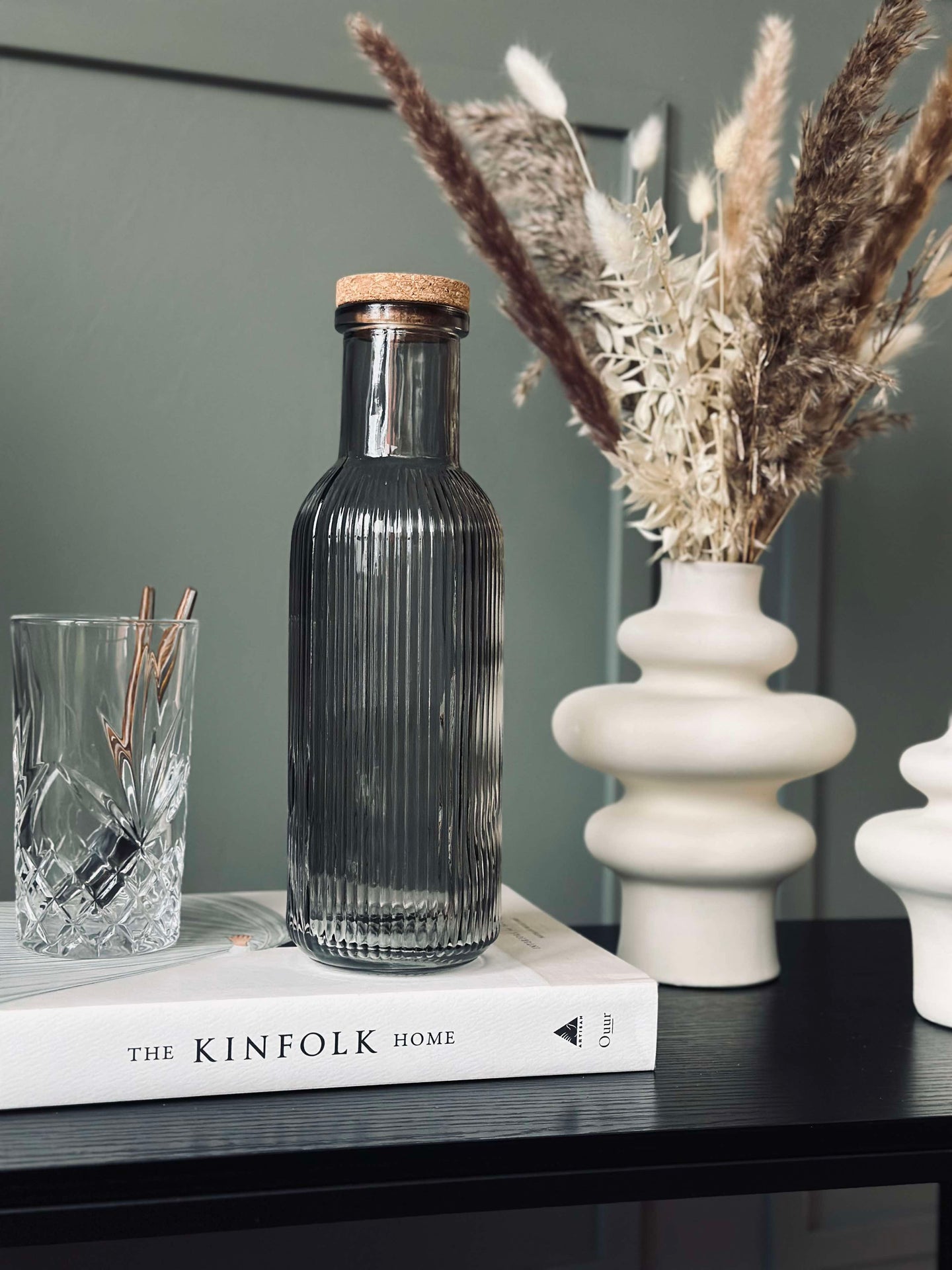 Vannflaske med korkpropp – Stone 1 ltr.