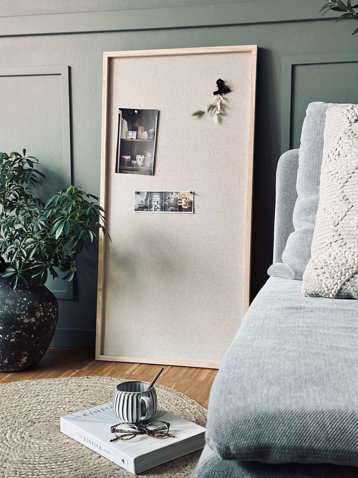 Oppslagstavle Lin 50x100