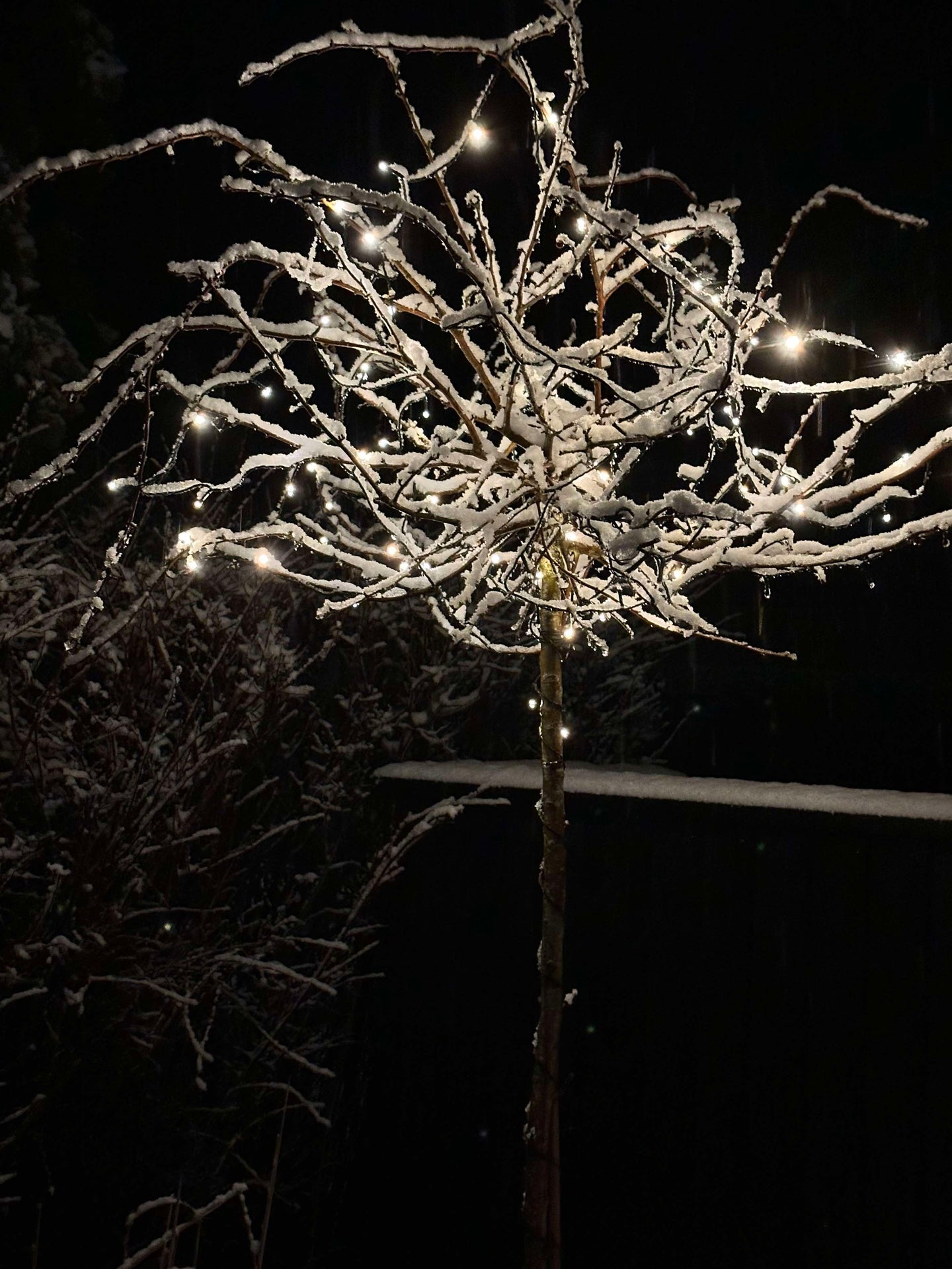 Lyskjede med solceller - Ekstra kraftig med 400 LED-lys