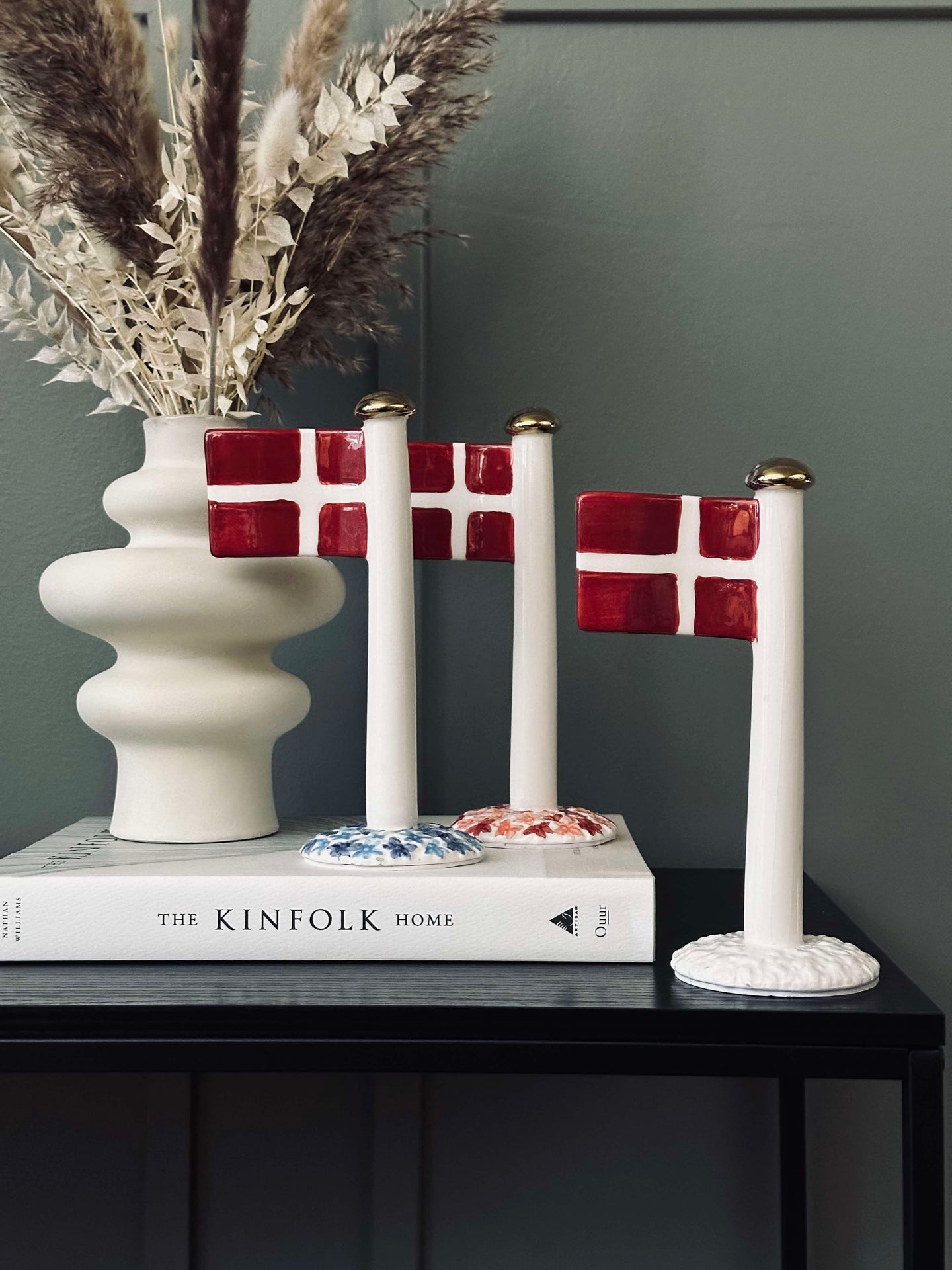 Flagg keramikk – Dannebrog
