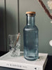 Vannflaske med korkpropp – Blue 1 l