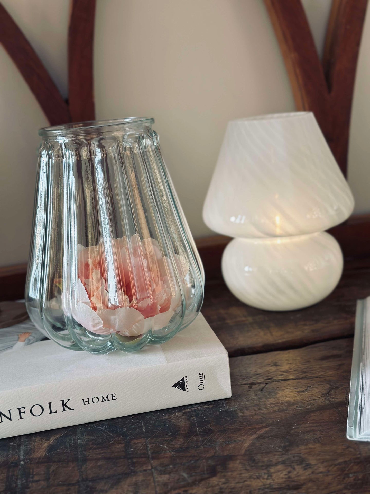 Vase Onion - Klar glass