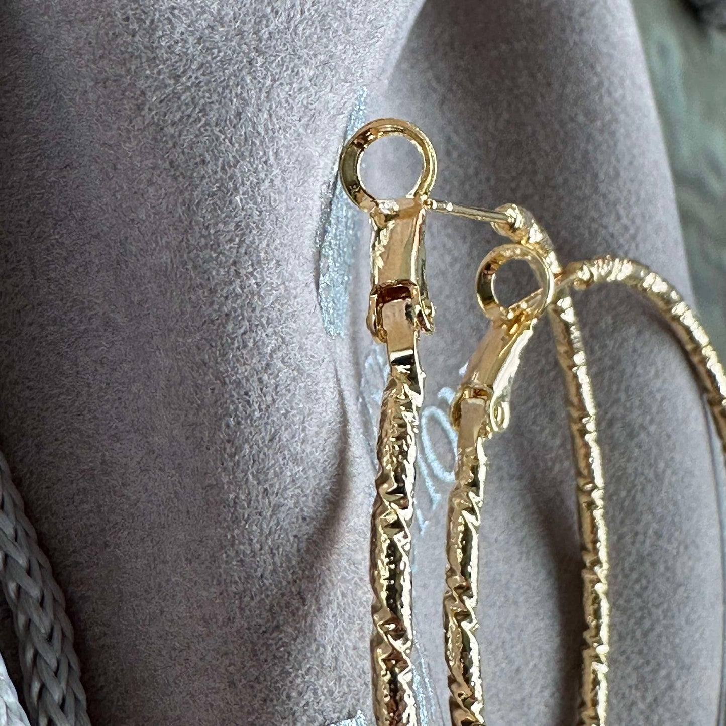 Øreringer ISADORA Hoops 18K forgylt