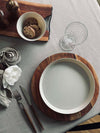Tallerken Norma 24 cm - Beige 2 stk.