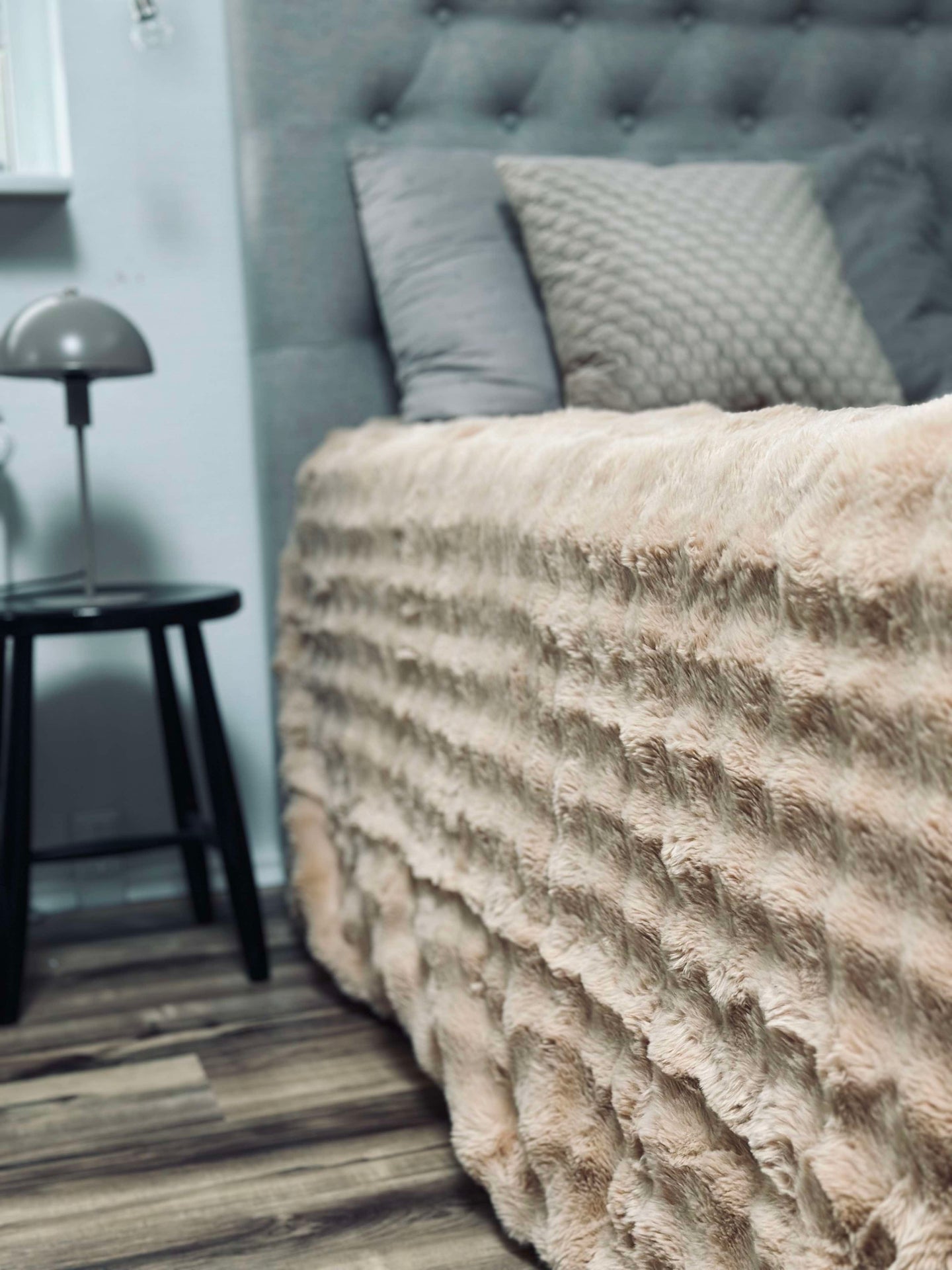 Sengeteppe BUBBLE - Beige