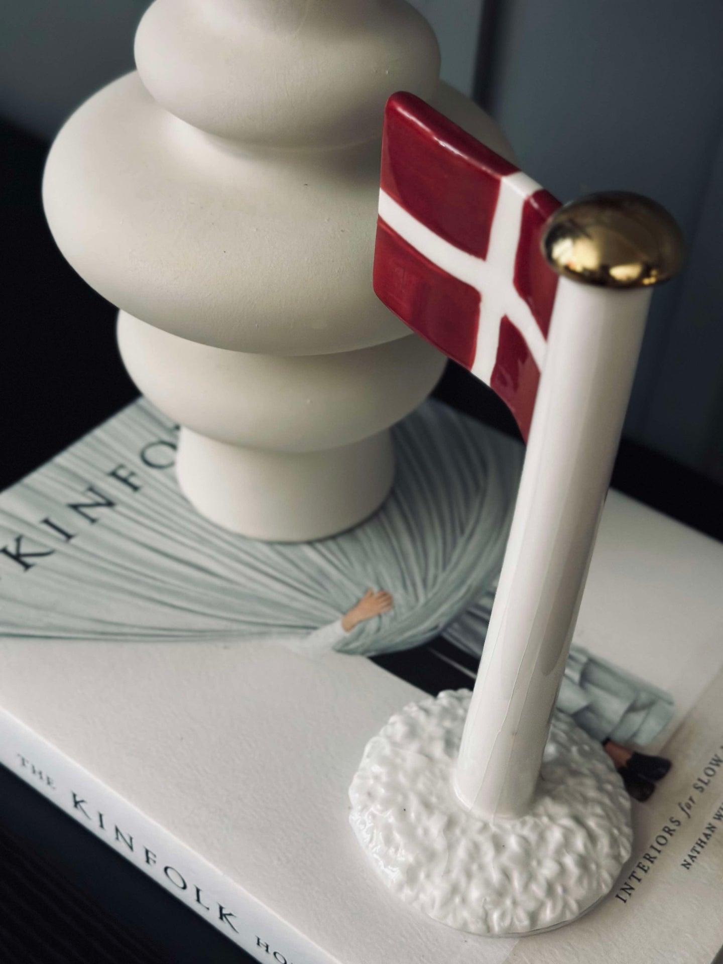 Flagg keramikk – Dannebrog