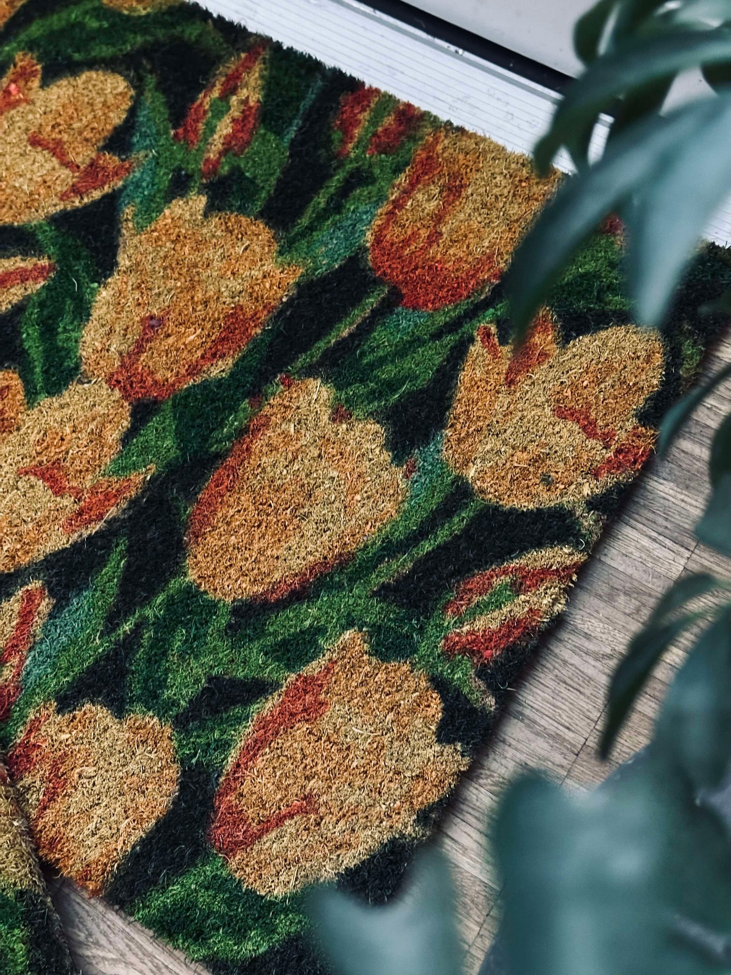 Dørmatte - Tulipan Gul mix