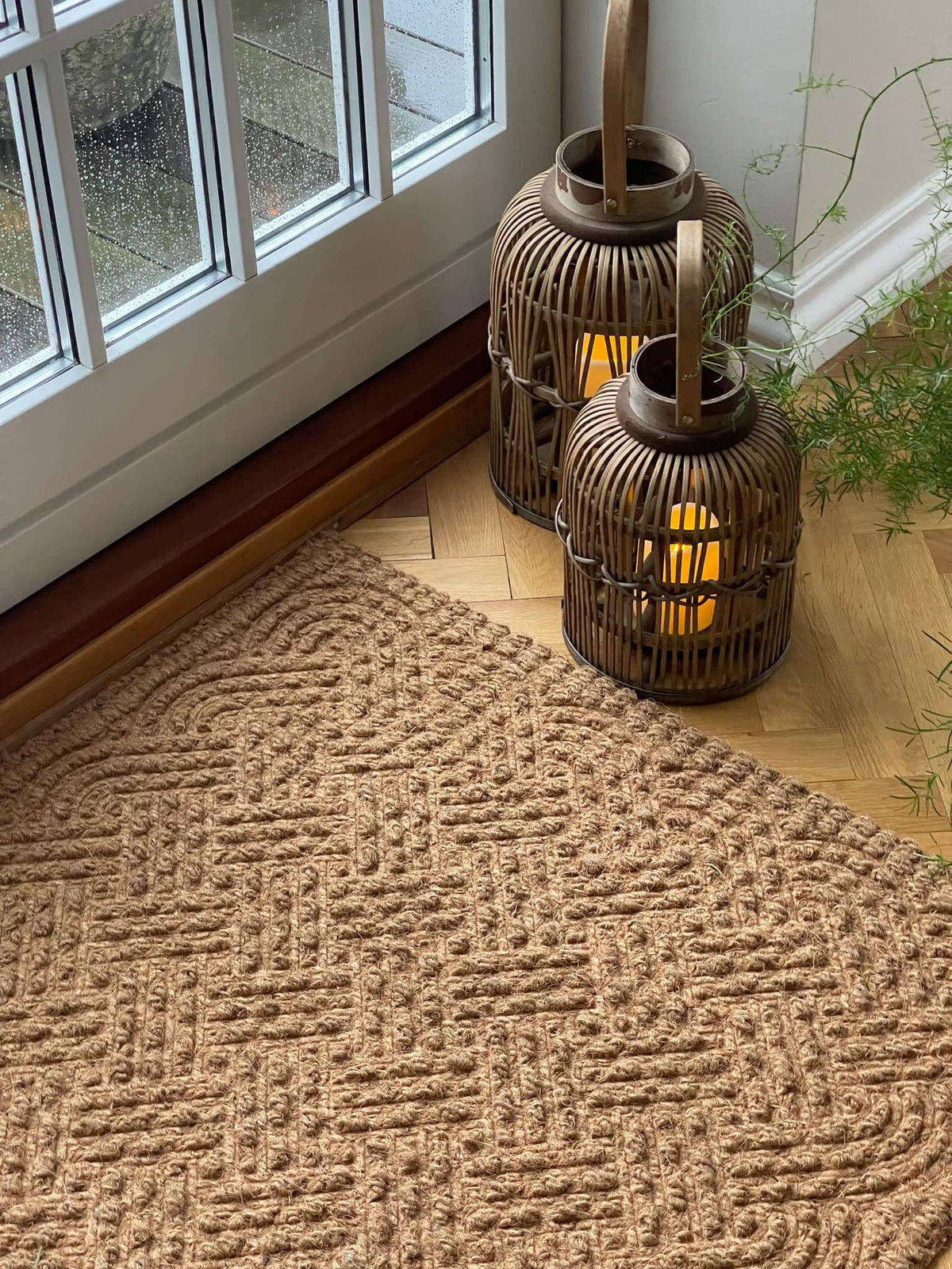 Dørmatte kokosfibre XL - 85x130cm