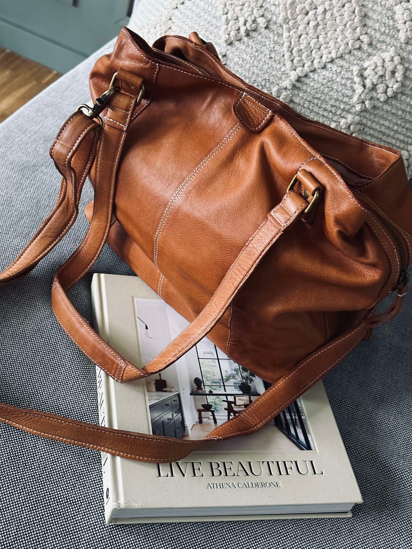 Veske Naomi Cognac