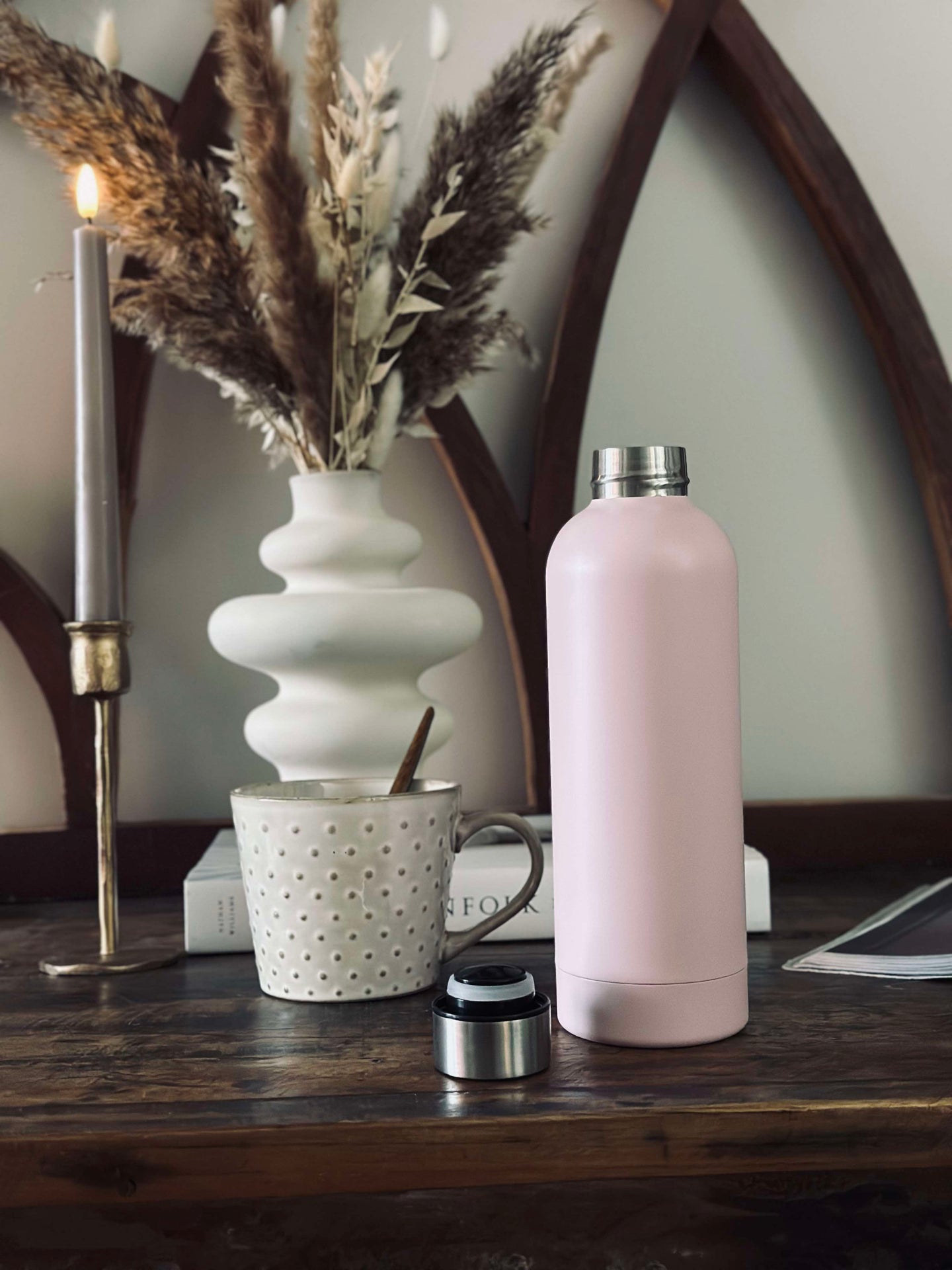 Termoflaske 500ml. - Rosa